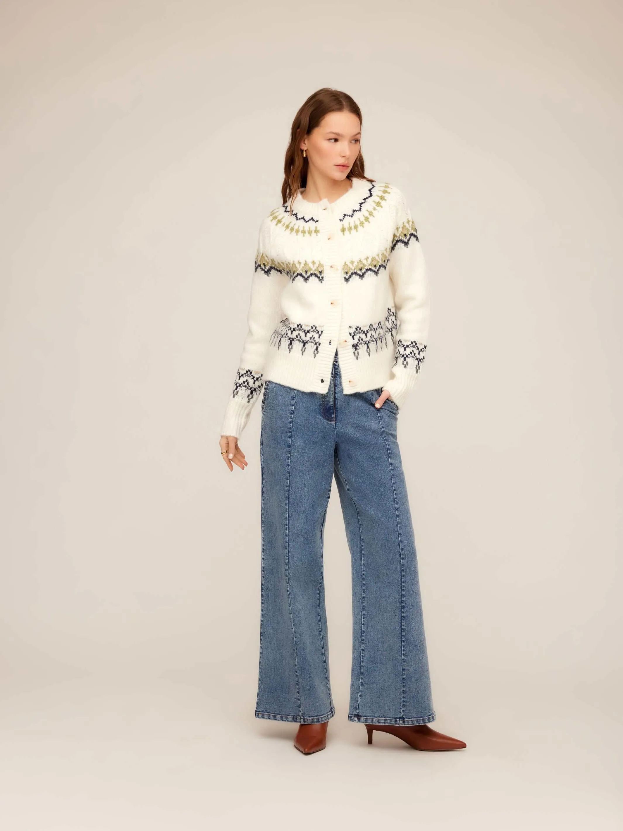 Kristen Denim Trouser sold by Fifteen Twenty product image thumbnail 5