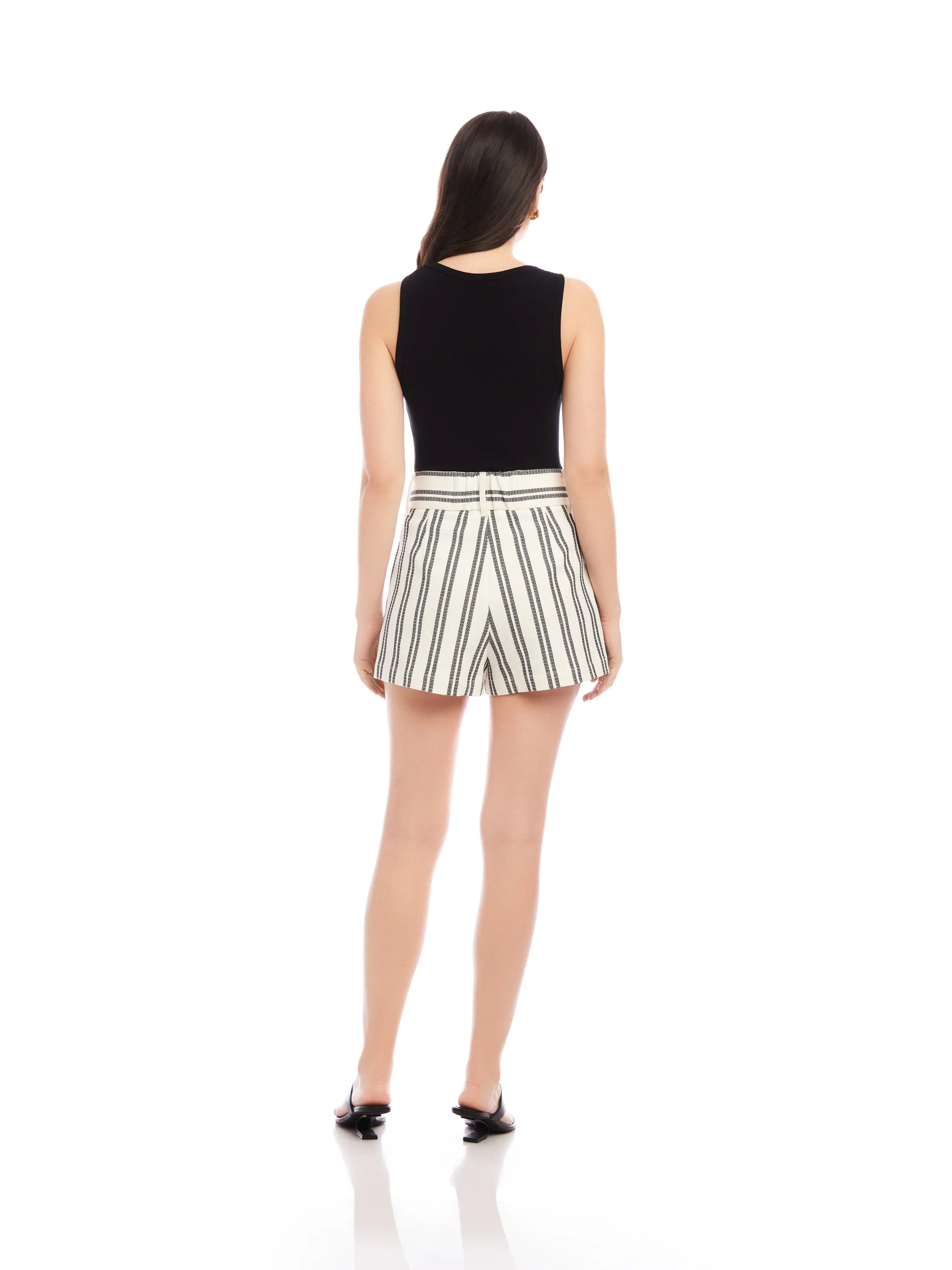 Cece Pleated Trouser Shorts sold by Fifteen Twenty product image thumbnail 5