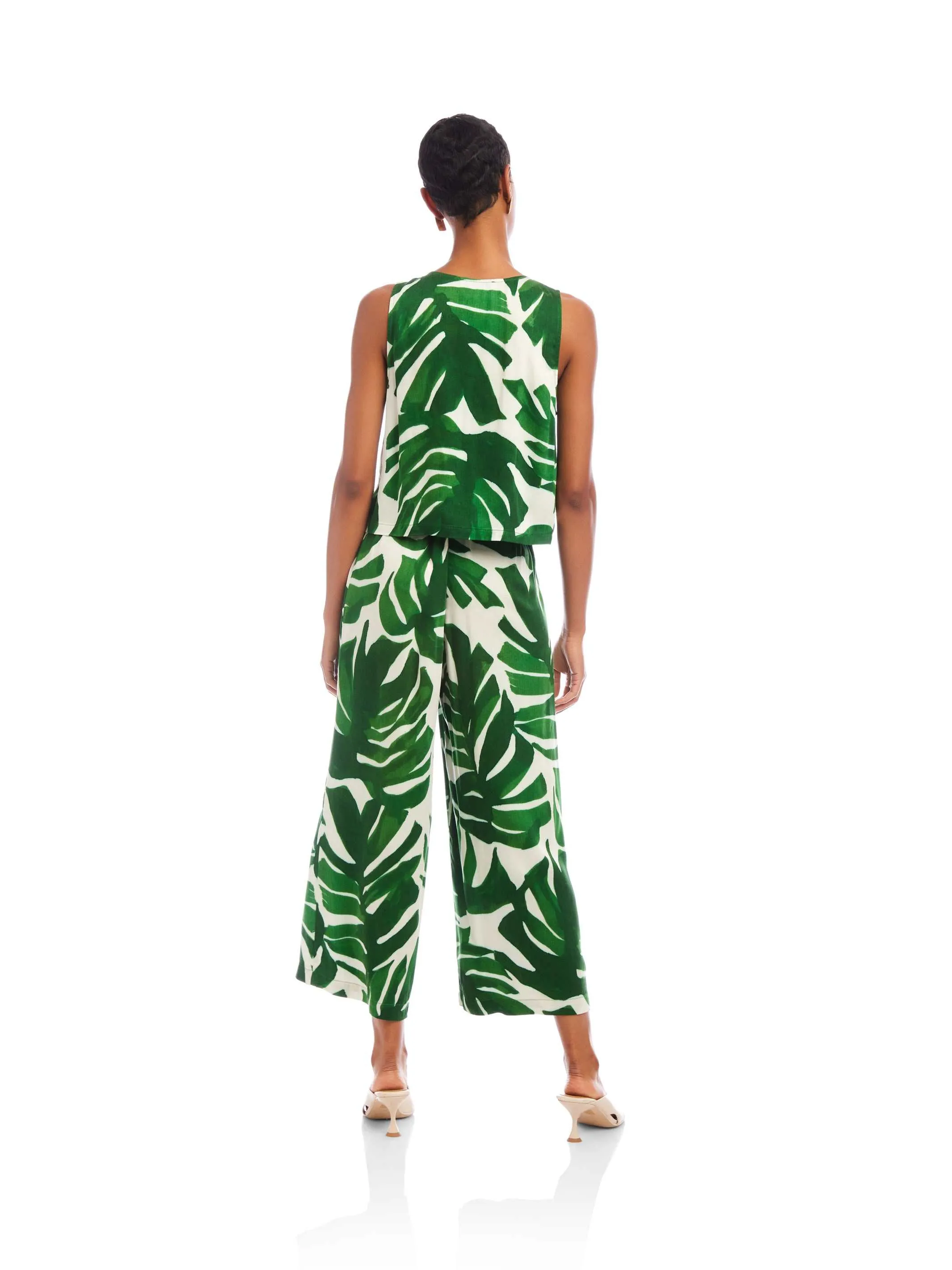 Etta Cropped Drawstring Pants sold by Fifteen Twenty product image thumbnail 5