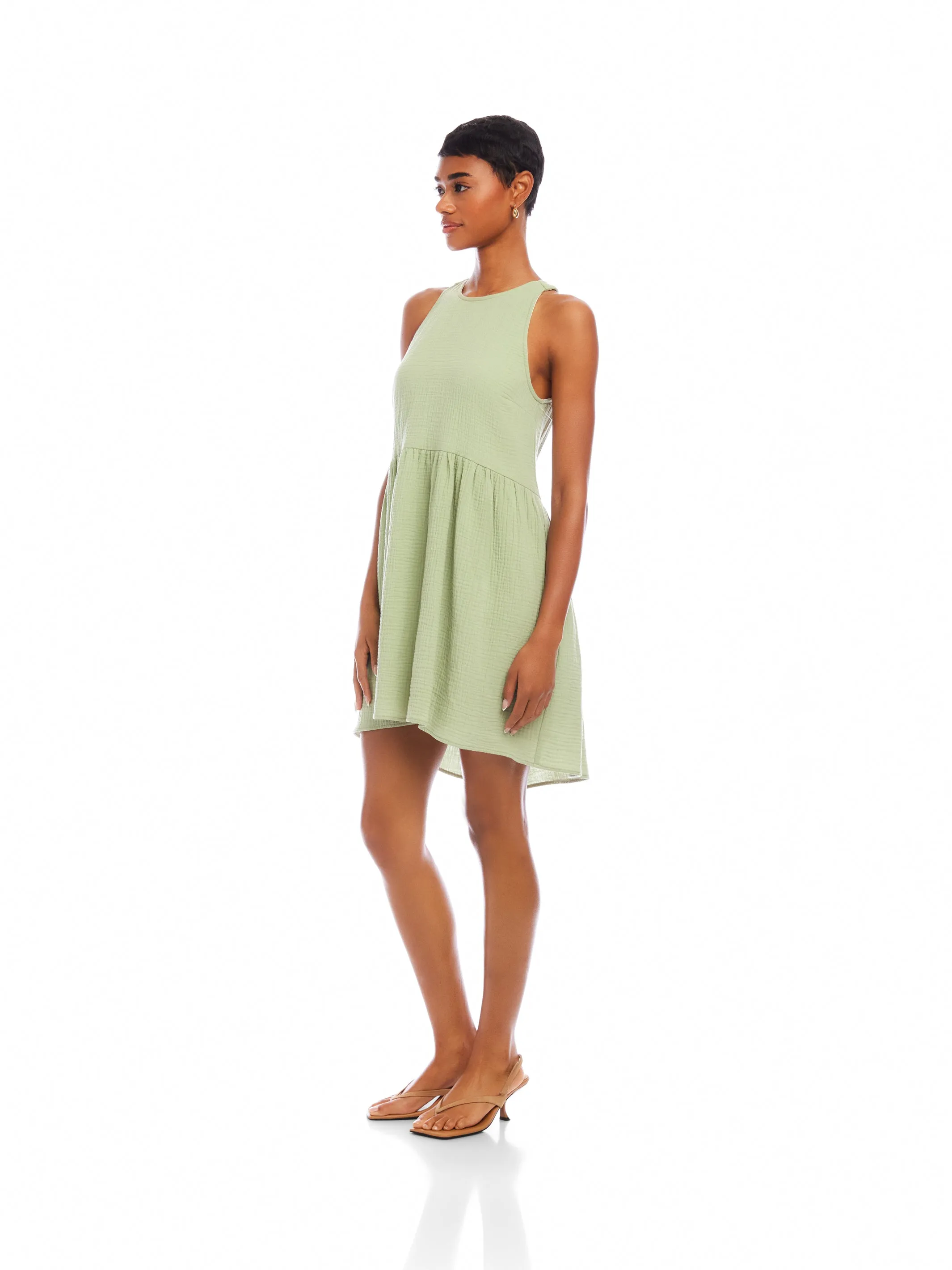 Cianni Tie-Neck Dress sold by Fifteen Twenty product image thumbnail 3