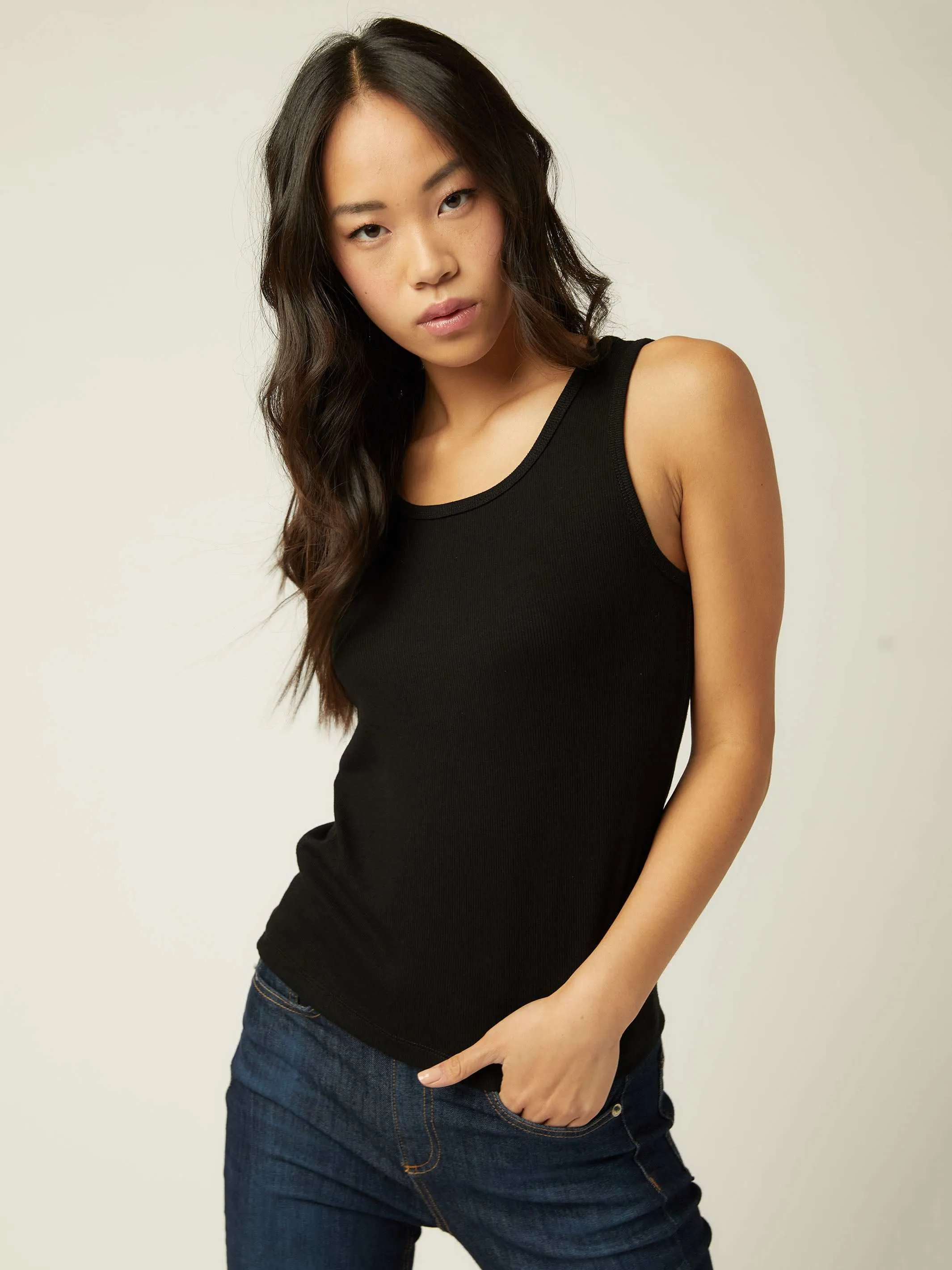 Everyday Rib Tank sold by Fifteen Twenty product image thumbnail 2