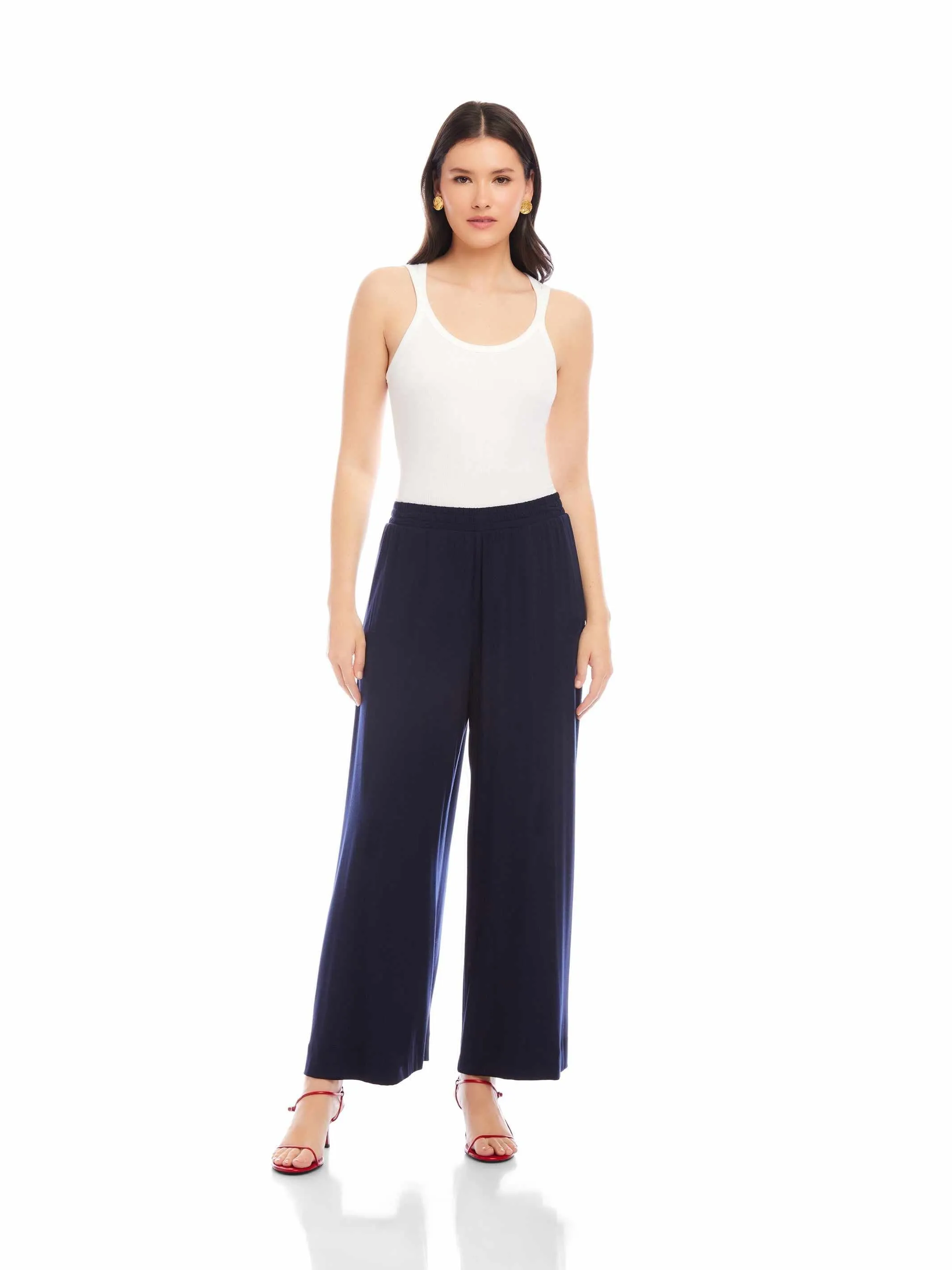 Shilo Wide-Leg Ankle Pants sold by Fifteen Twenty product image thumbnail 2