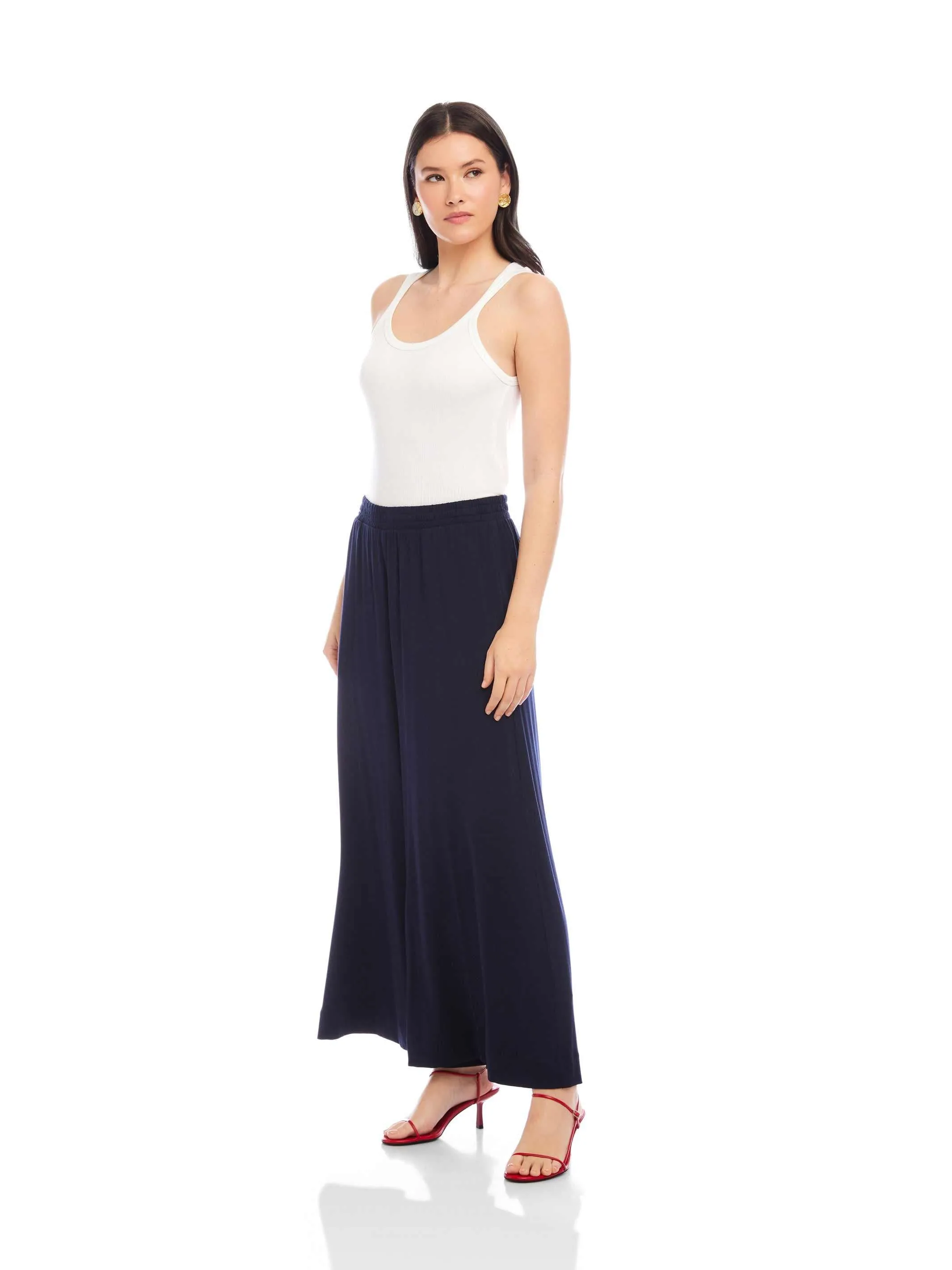 Shilo Wide-Leg Ankle Pants sold by Fifteen Twenty product image thumbnail 3