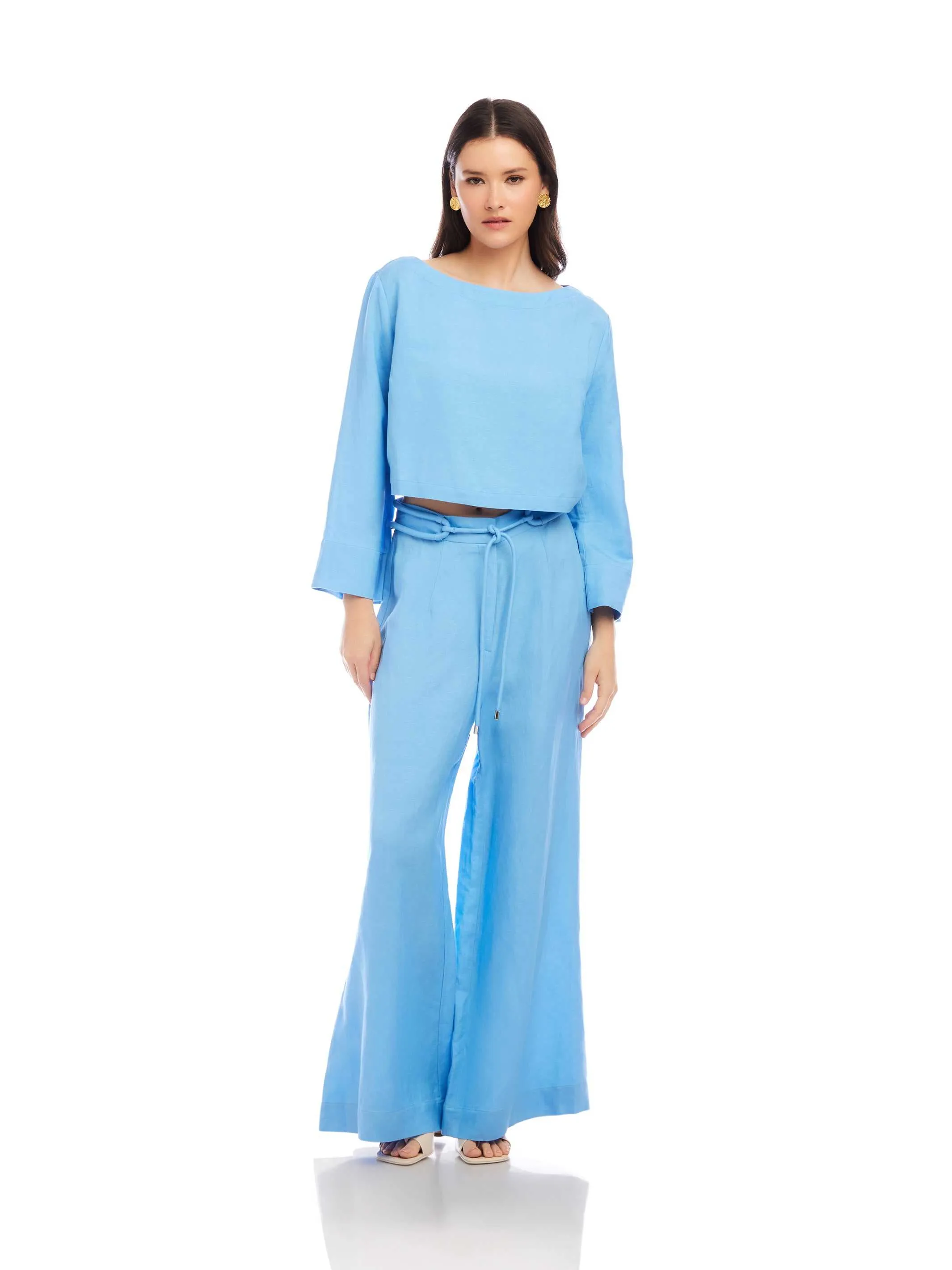 Junie Flared Long Sleeve Top sold by Fifteen Twenty product image thumbnail 2