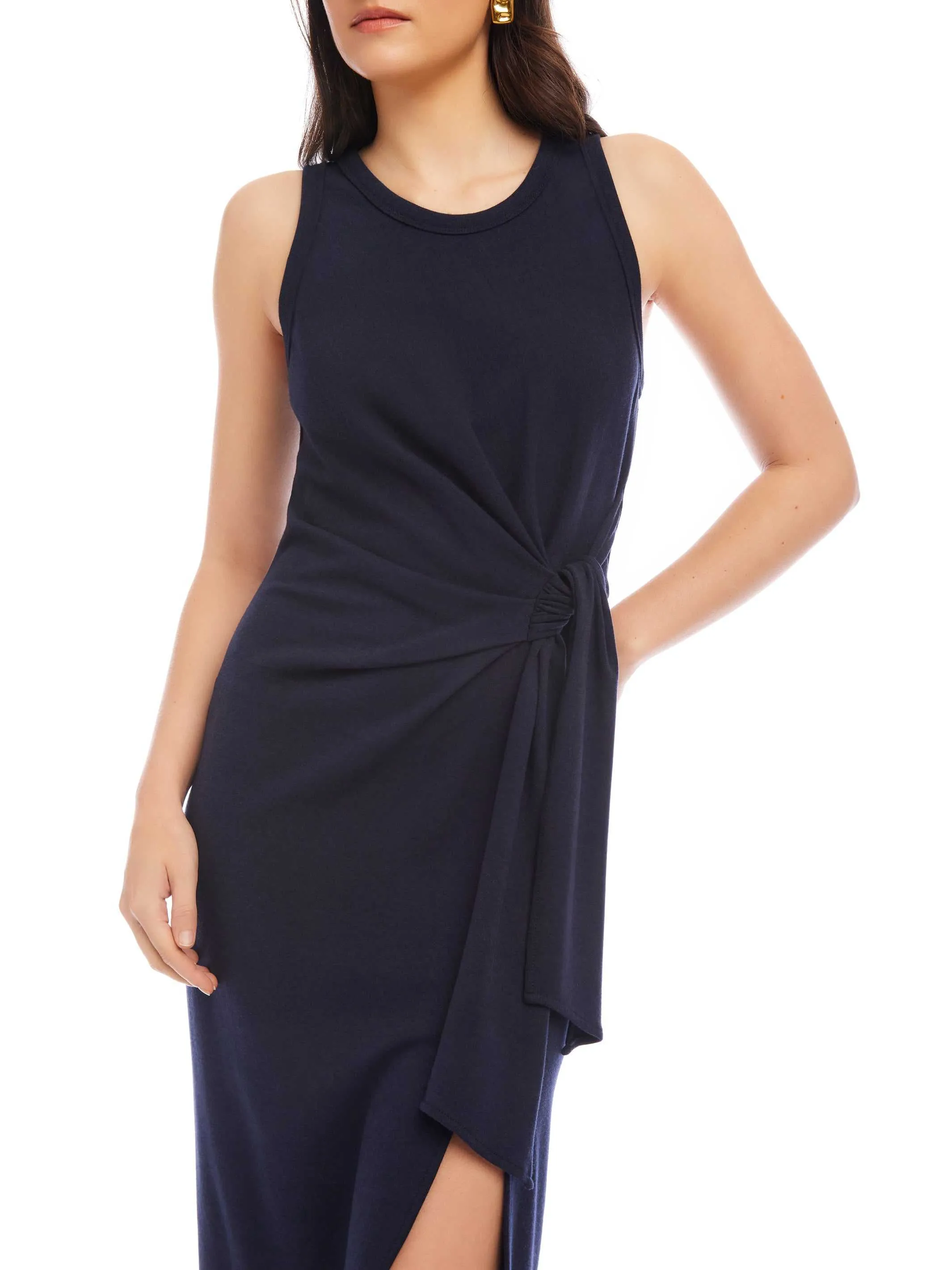 Maddie Side-Knot Midi Dress sold by Fifteen Twenty product image thumbnail 5