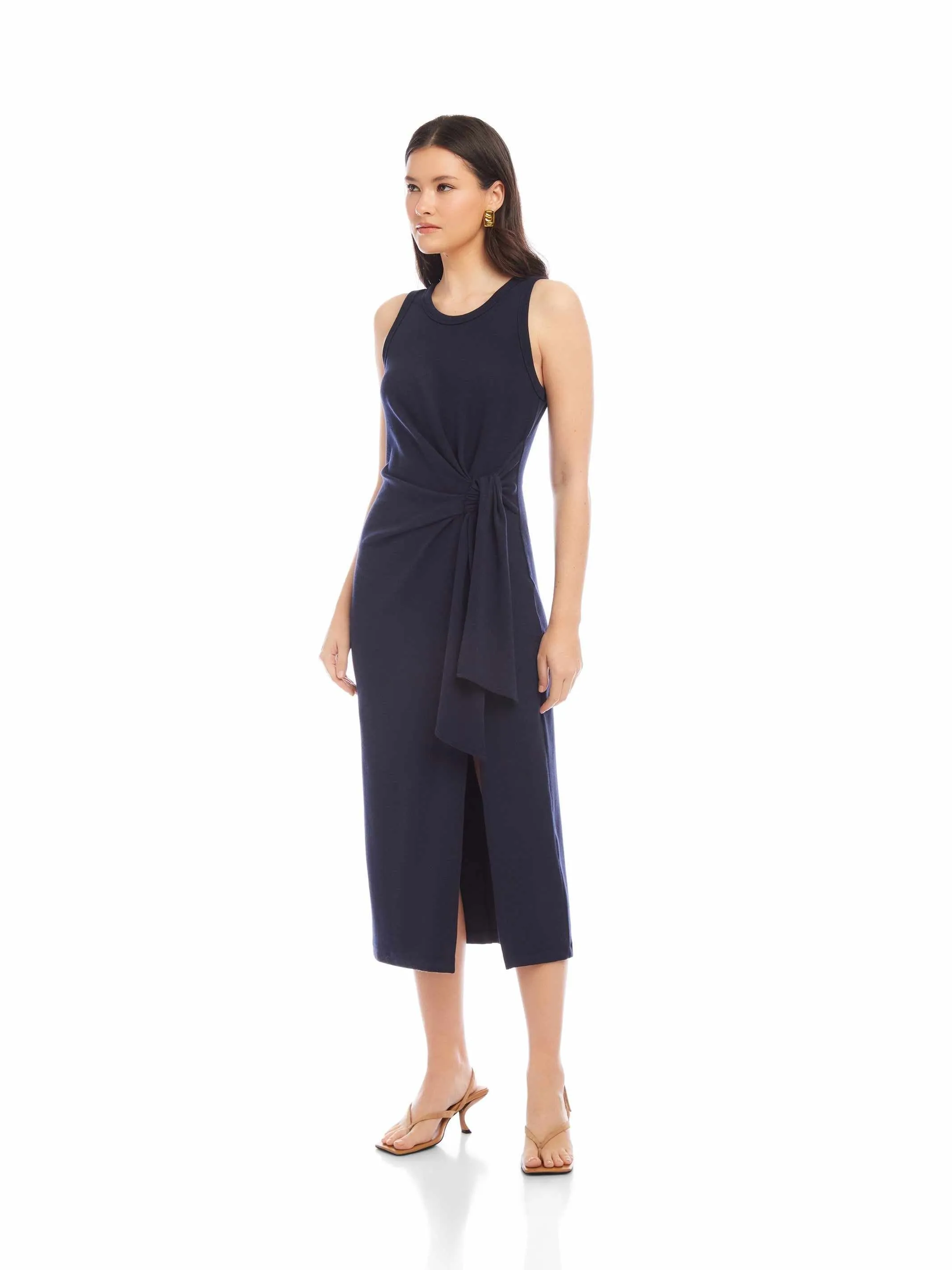 Maddie Side-Knot Midi Dress sold by Fifteen Twenty product image thumbnail 4