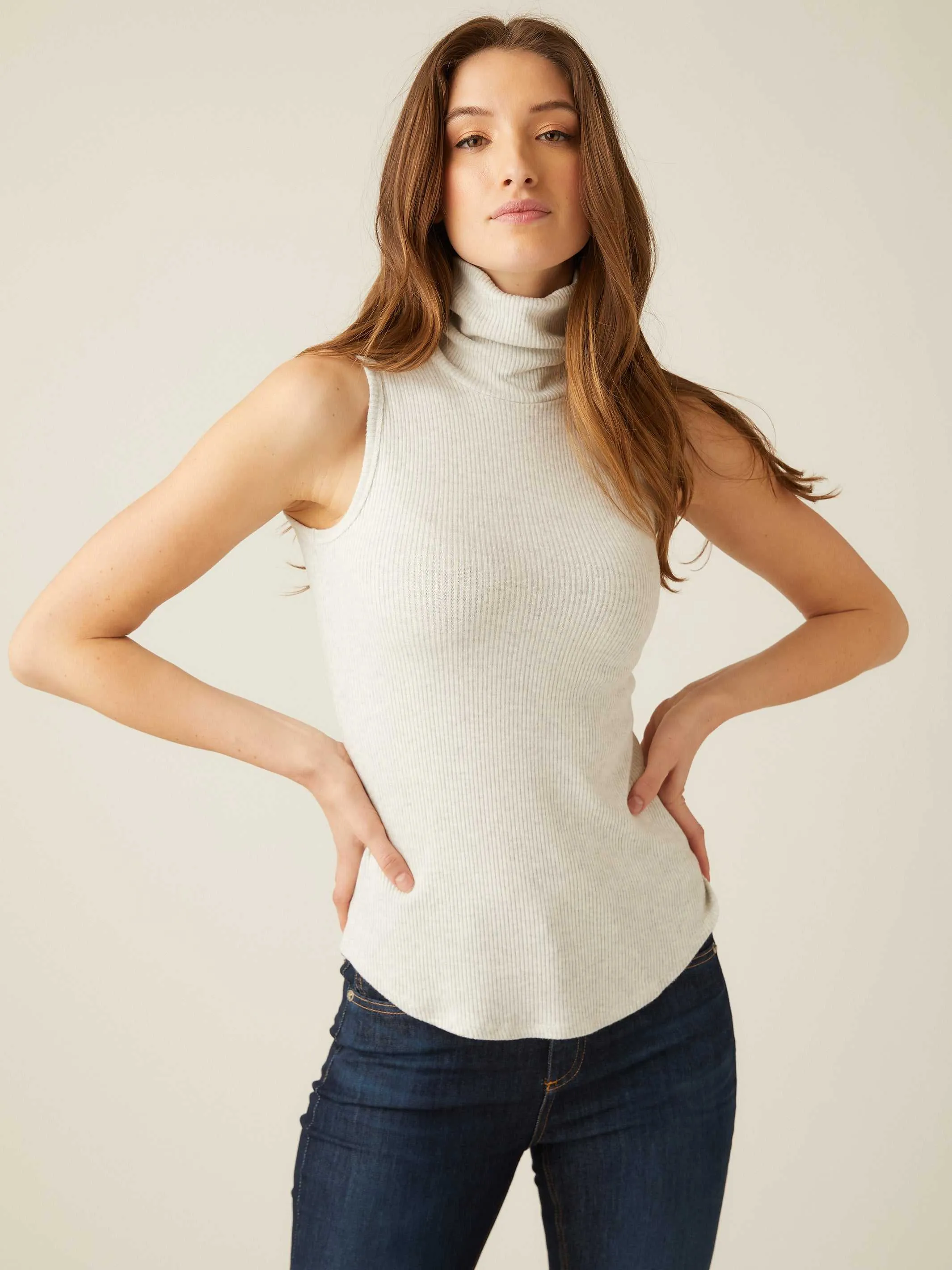 Sleeveless Turtleneck sold by Fifteen Twenty product image thumbnail 2