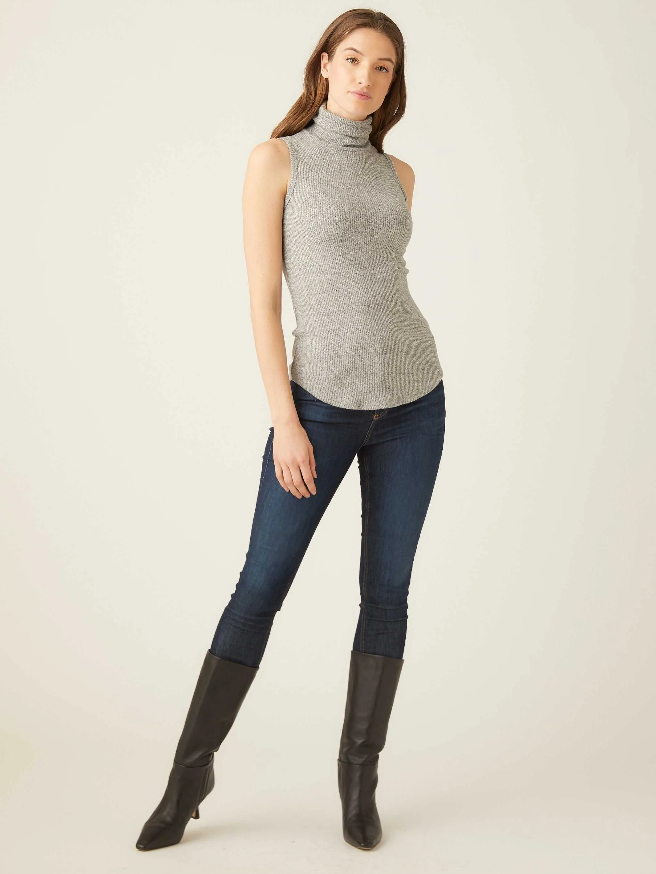 Sleeveless Turtleneck sold by Fifteen Twenty product image thumbnail 5