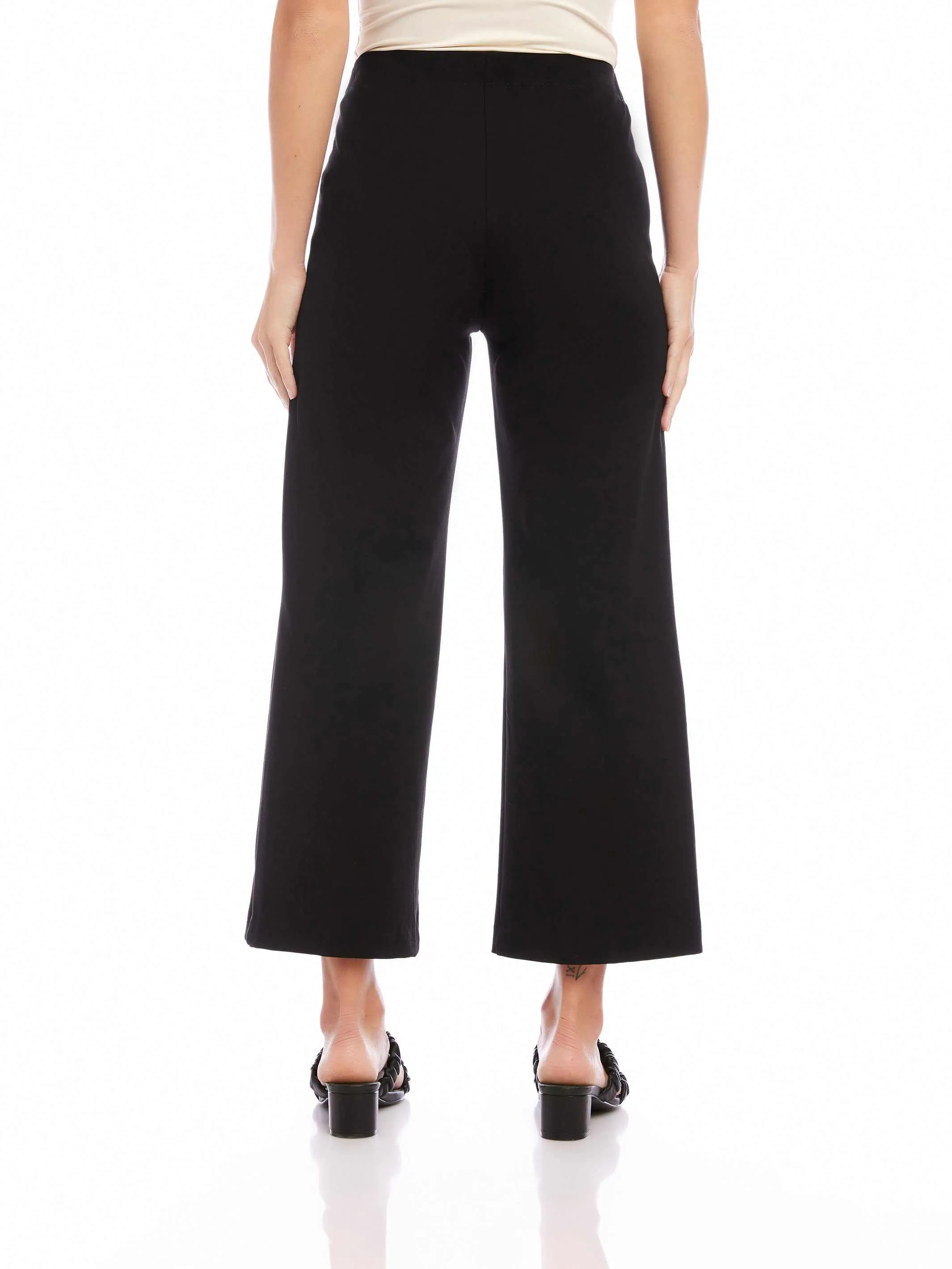Wide-Leg Cropped Pants sold by Fifteen Twenty product image thumbnail 3