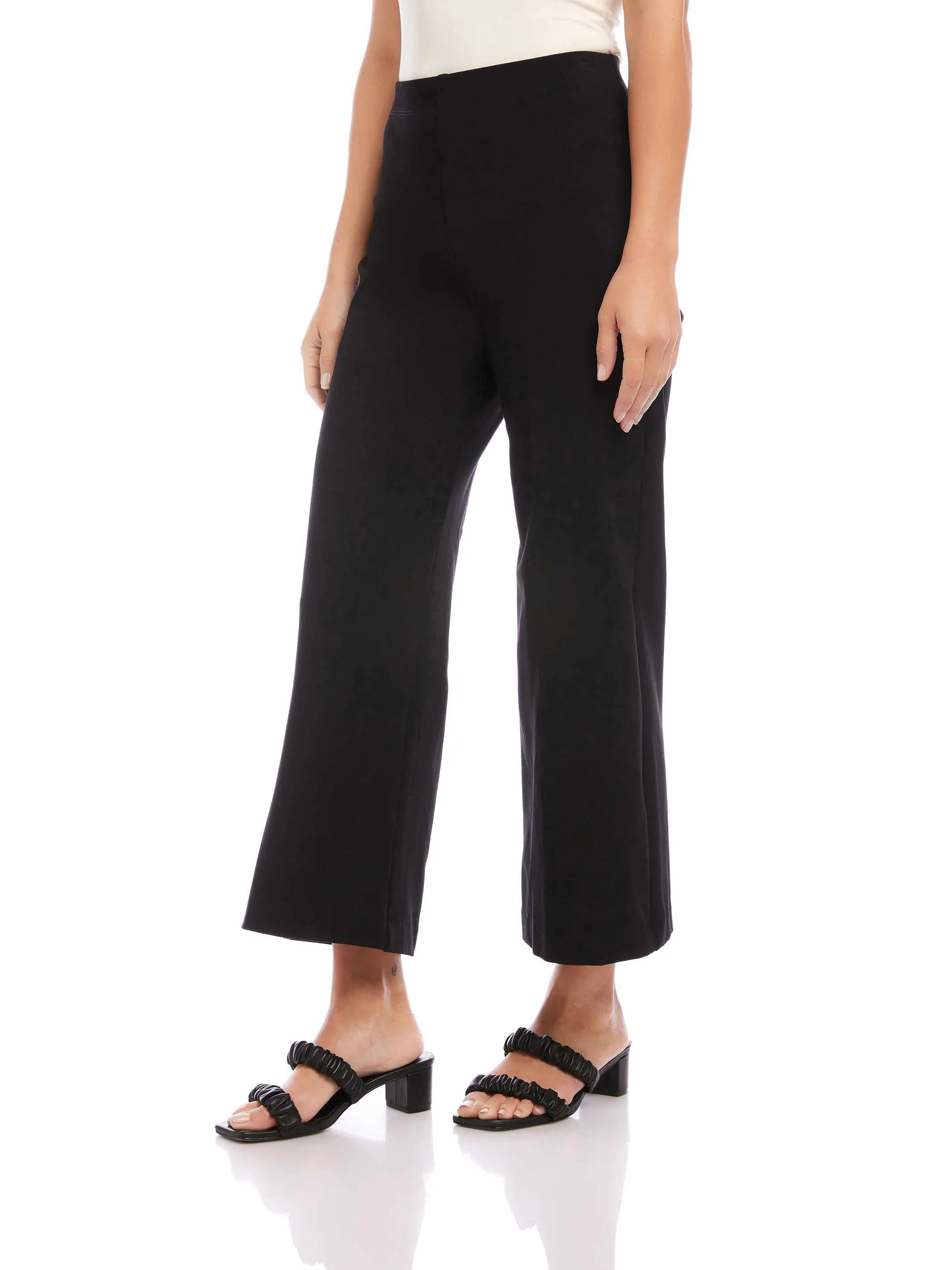 Wide-Leg Cropped Pants sold by Fifteen Twenty product image thumbnail 2