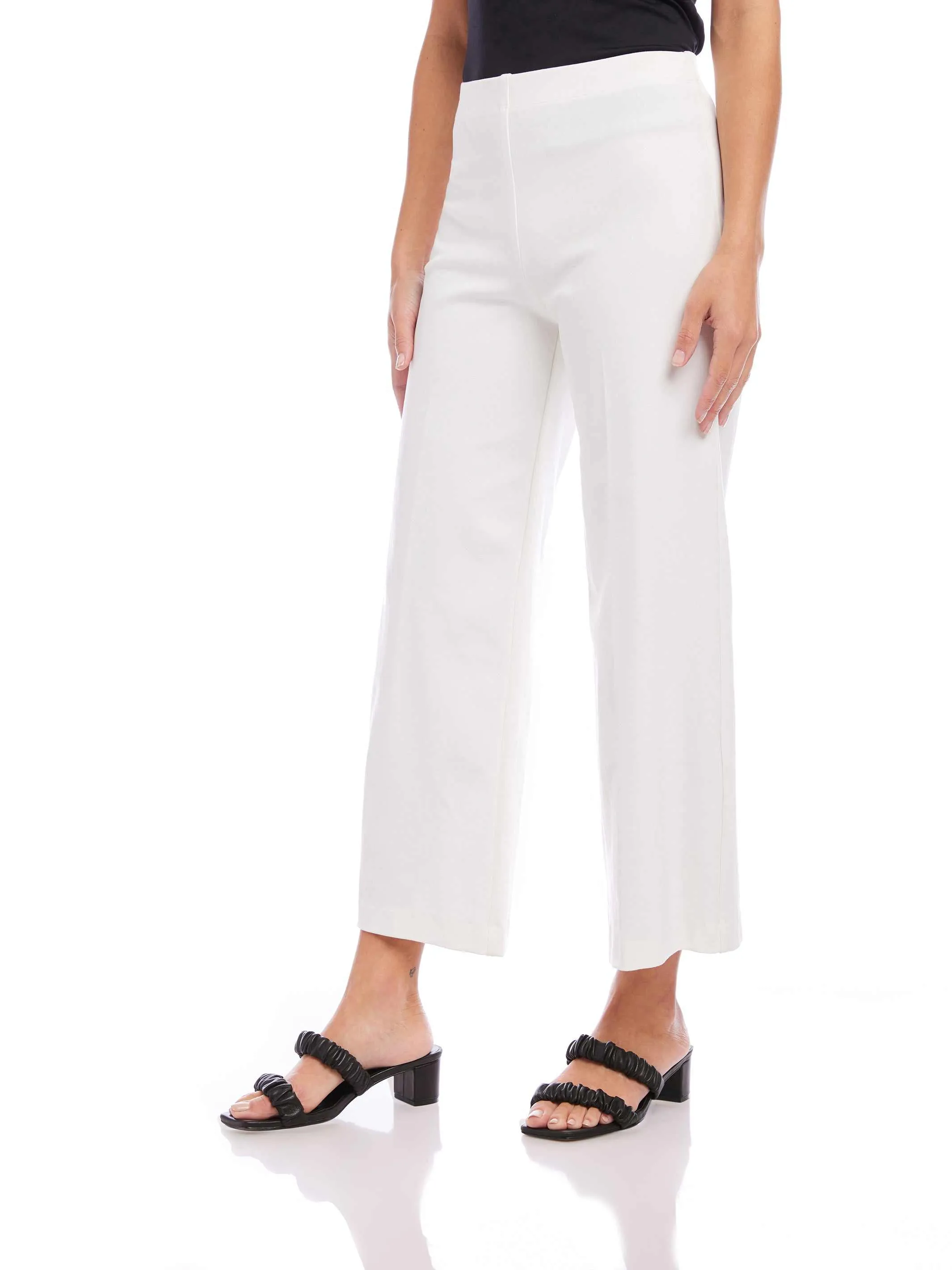 Wide-Leg Cropped Pants sold by Fifteen Twenty product image thumbnail 2