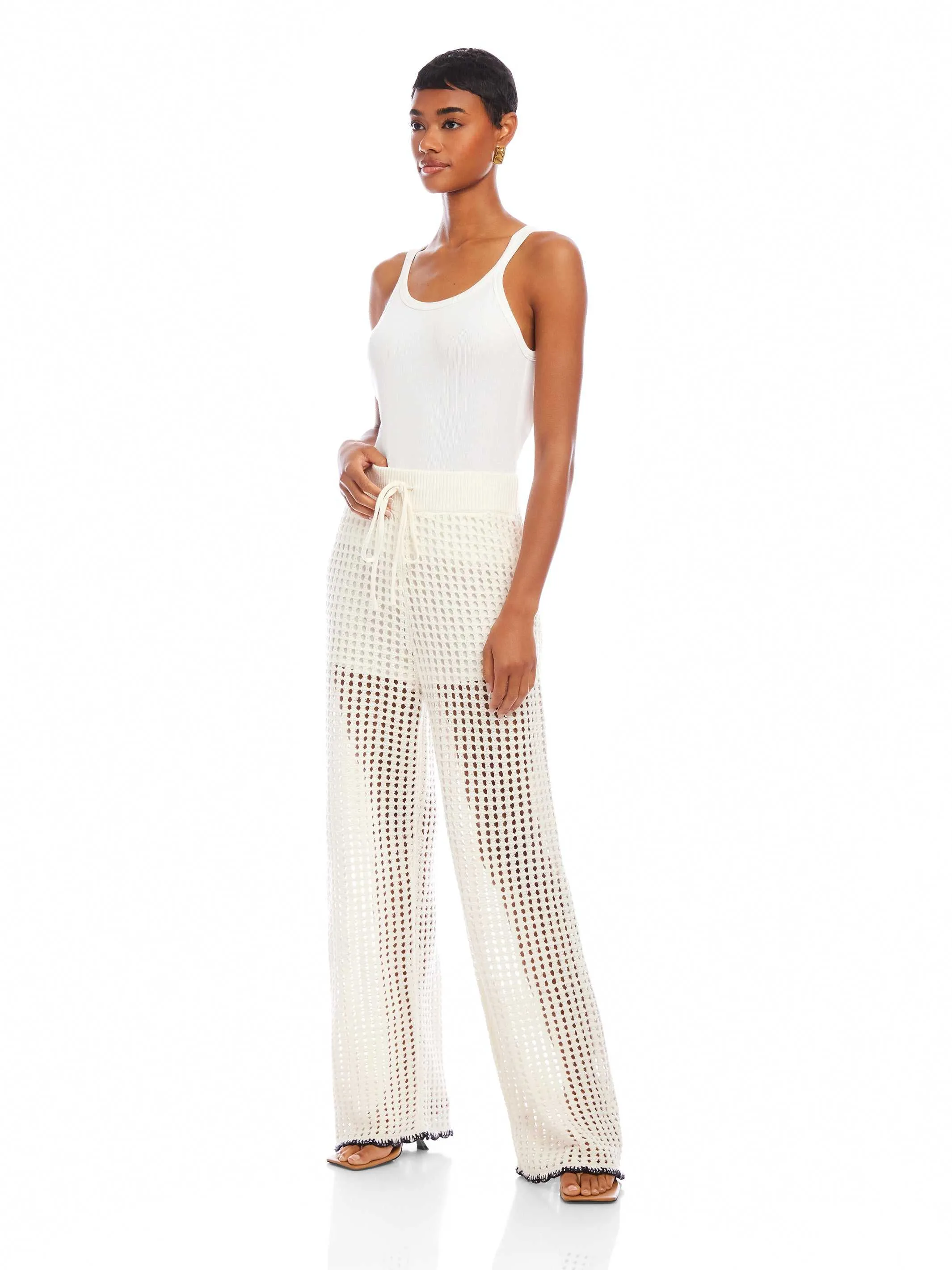 Gianna Crochet Pants sold by Fifteen Twenty product image thumbnail 3