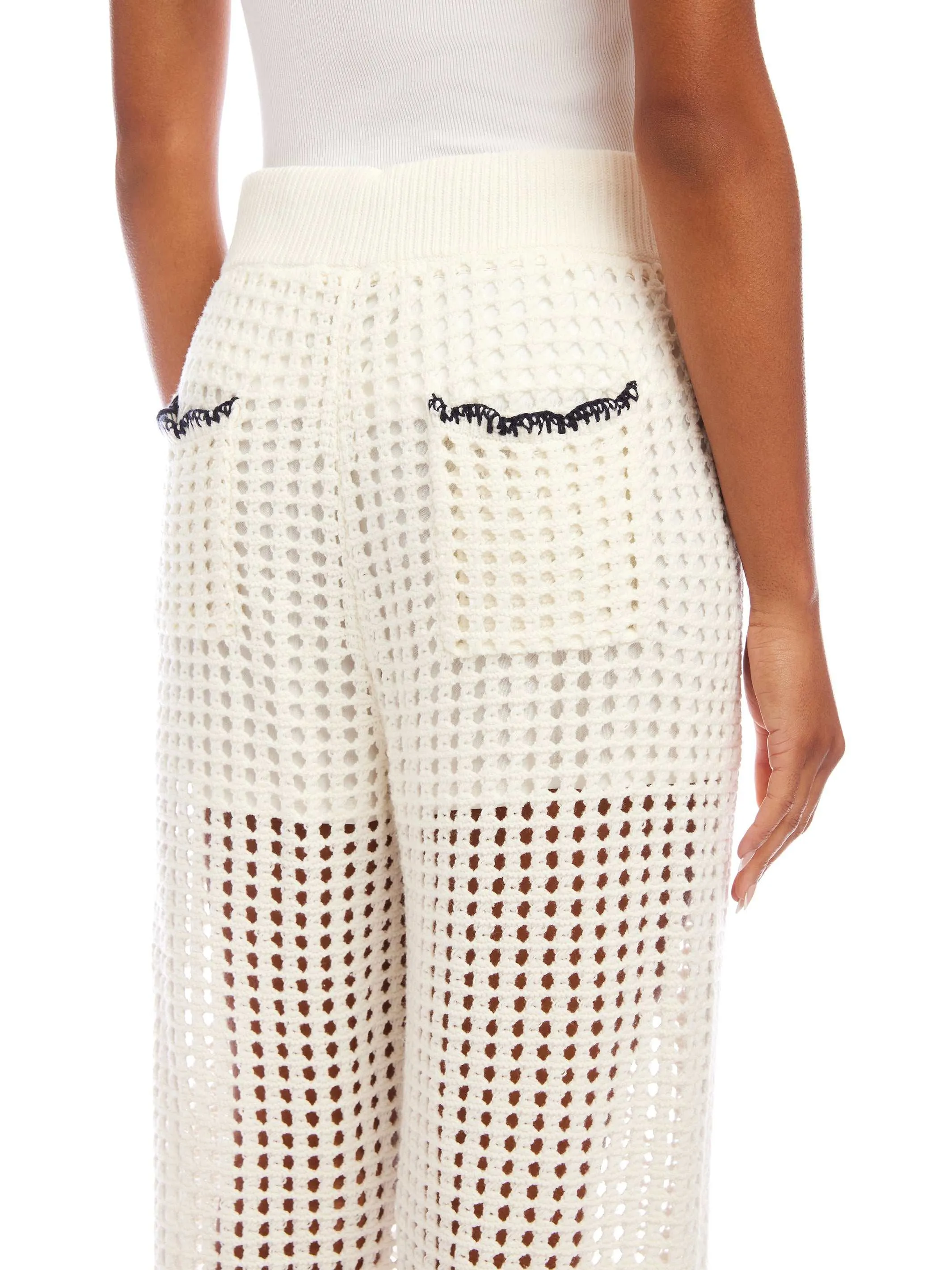 Gianna Crochet Pants sold by Fifteen Twenty product image thumbnail 5