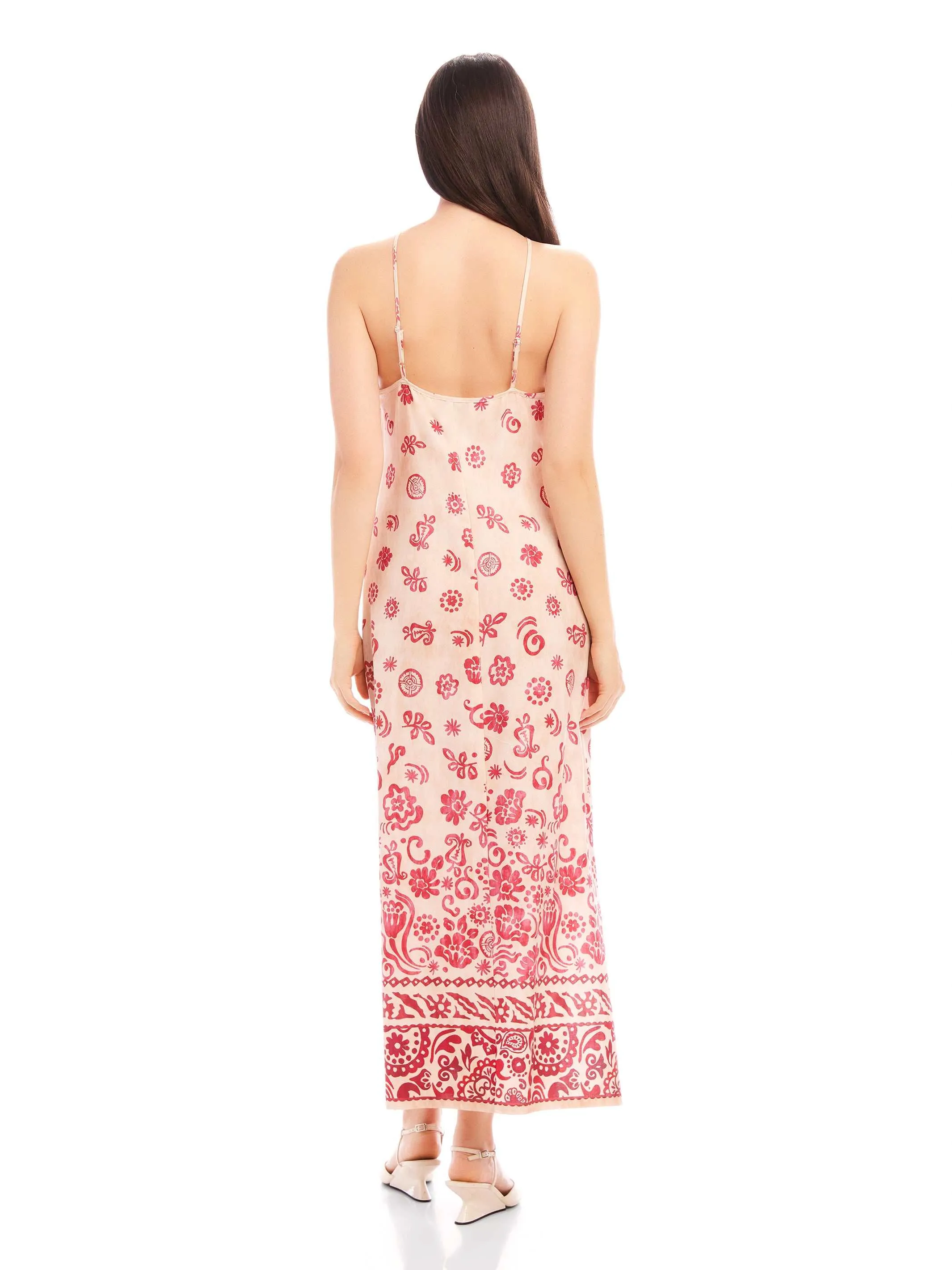 Jaylen Border Print Dress sold by Fifteen Twenty product image thumbnail 5