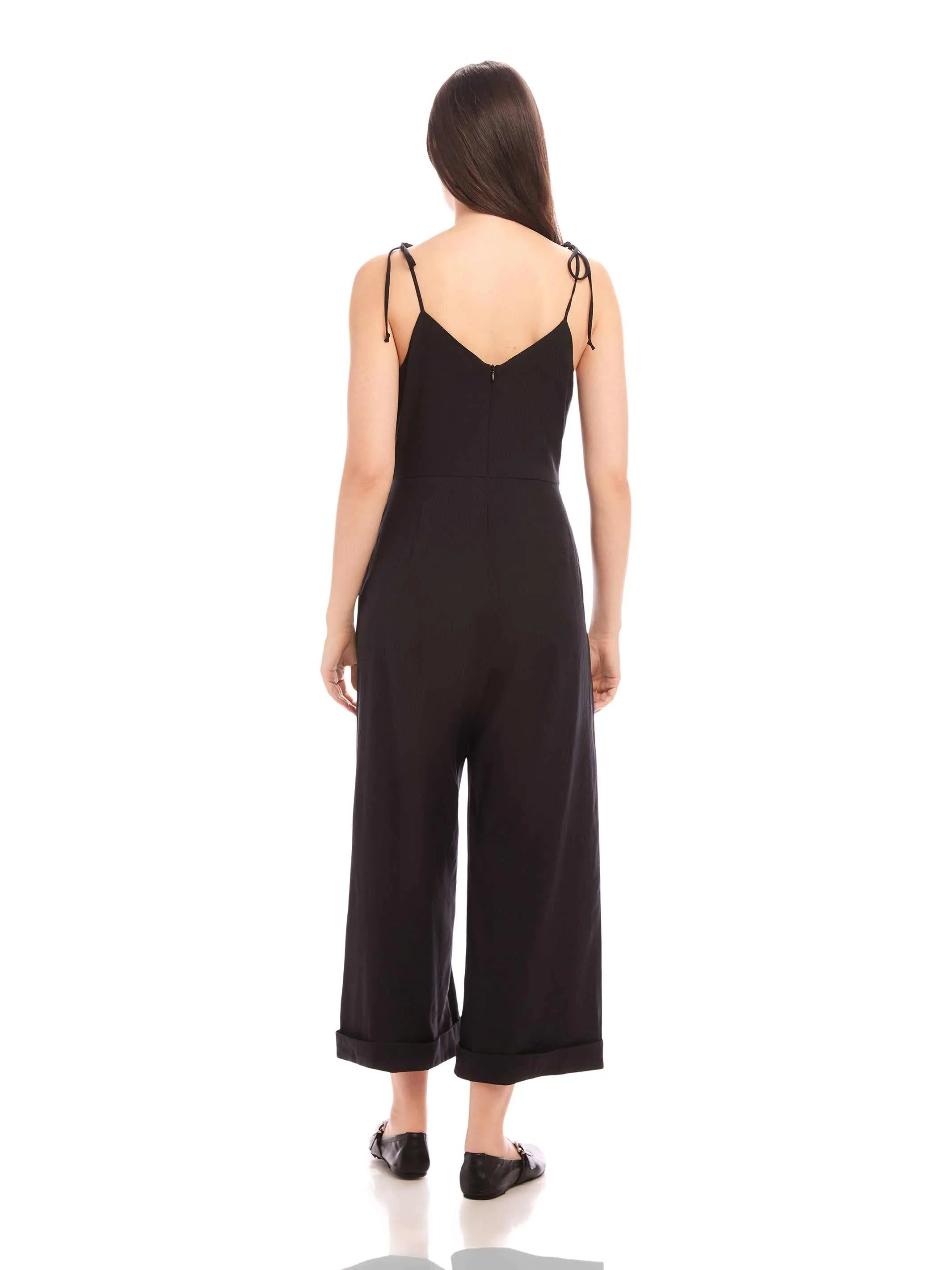 Dana Cropped Jumpsuit sold by Fifteen Twenty product image thumbnail 4