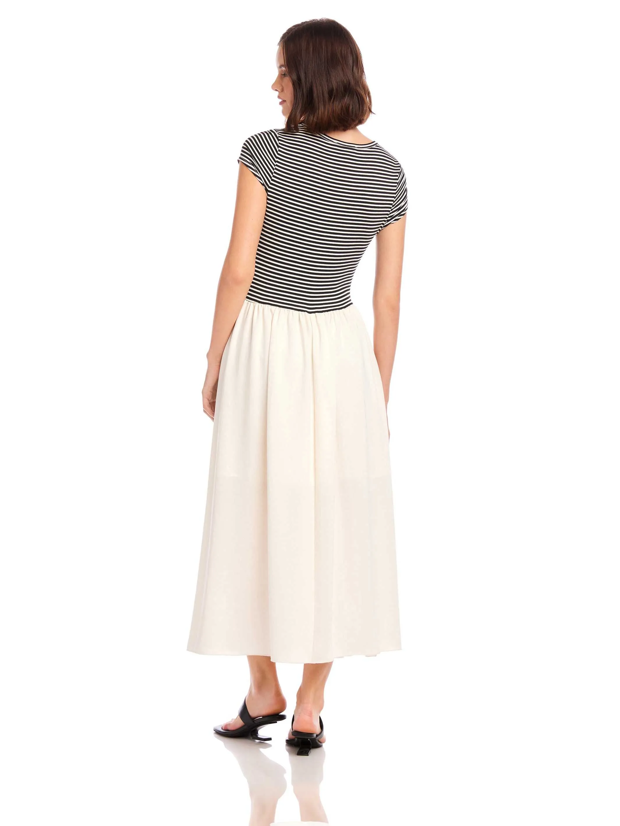 Contrast Hem Sylvie Dress sold by Fifteen Twenty product image thumbnail 5