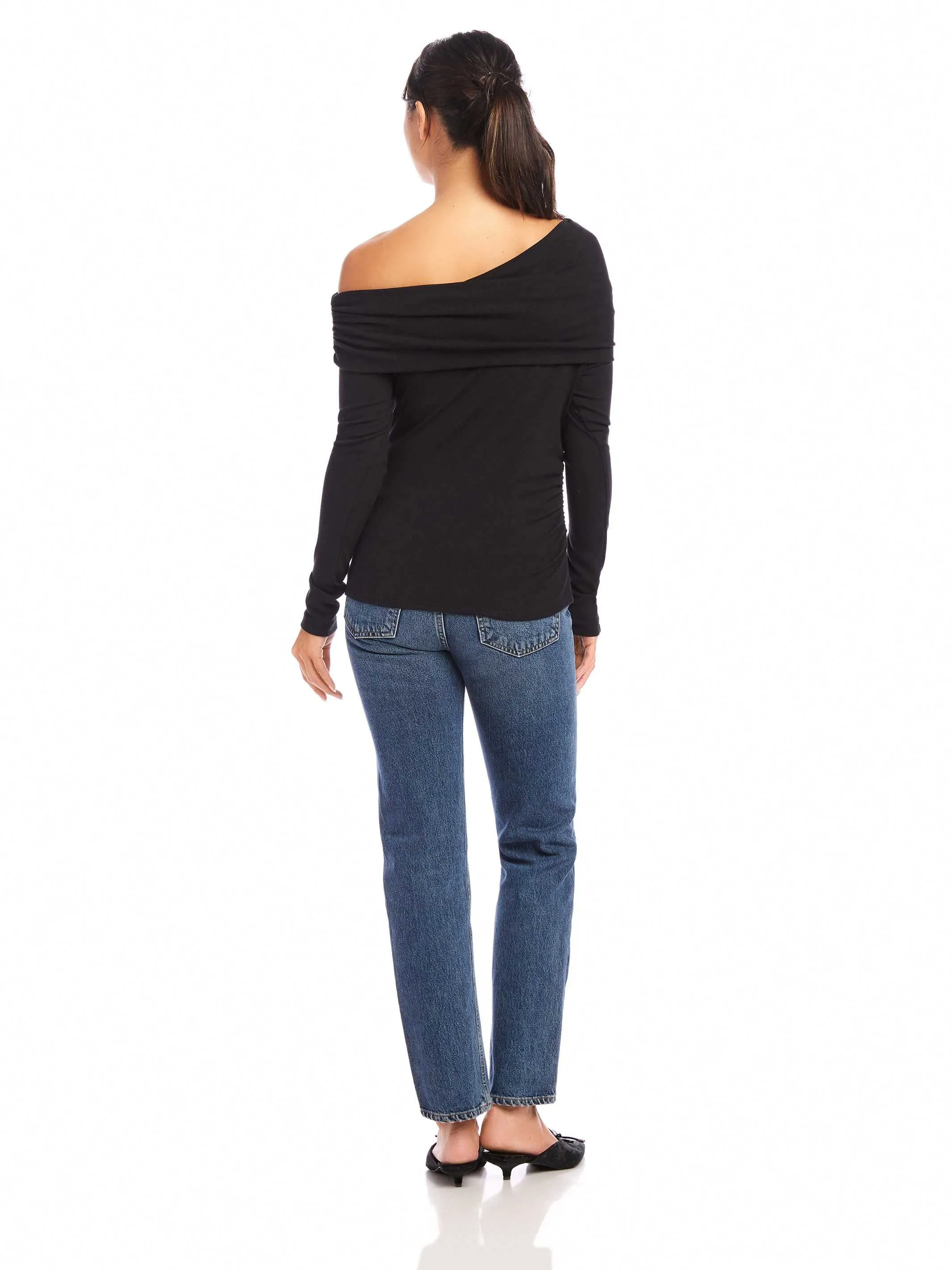 Asymmetric One-Shoulder Top sold by Fifteen Twenty product image thumbnail 4