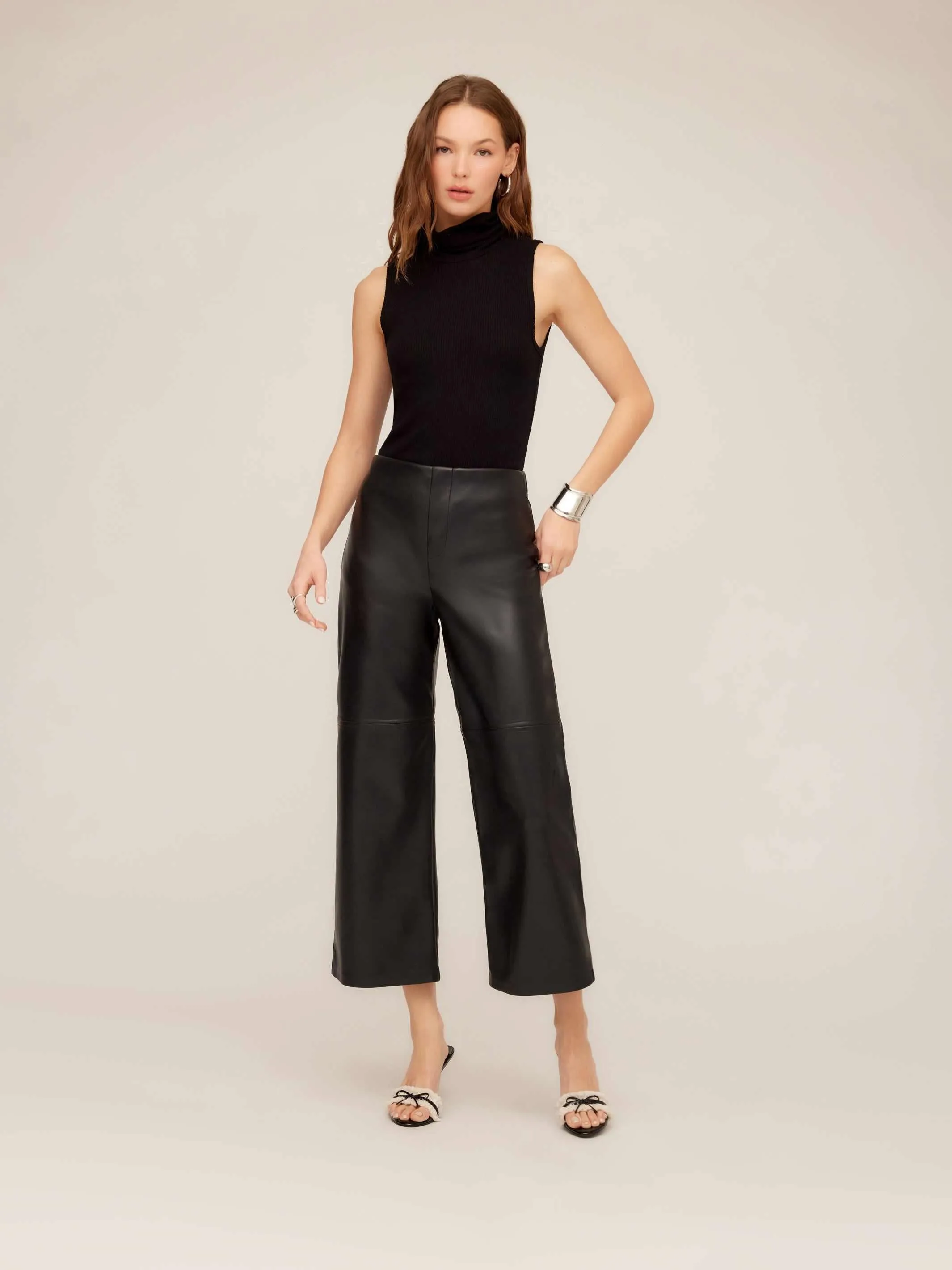 Sleeveless Turtleneck sold by Fifteen Twenty product image thumbnail 2