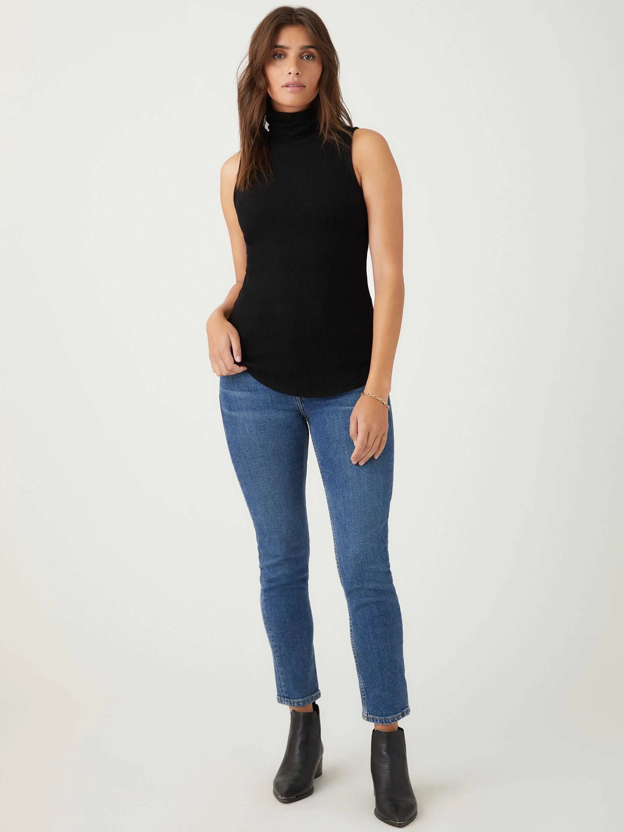 Sleeveless Turtleneck sold by Fifteen Twenty product image thumbnail 5