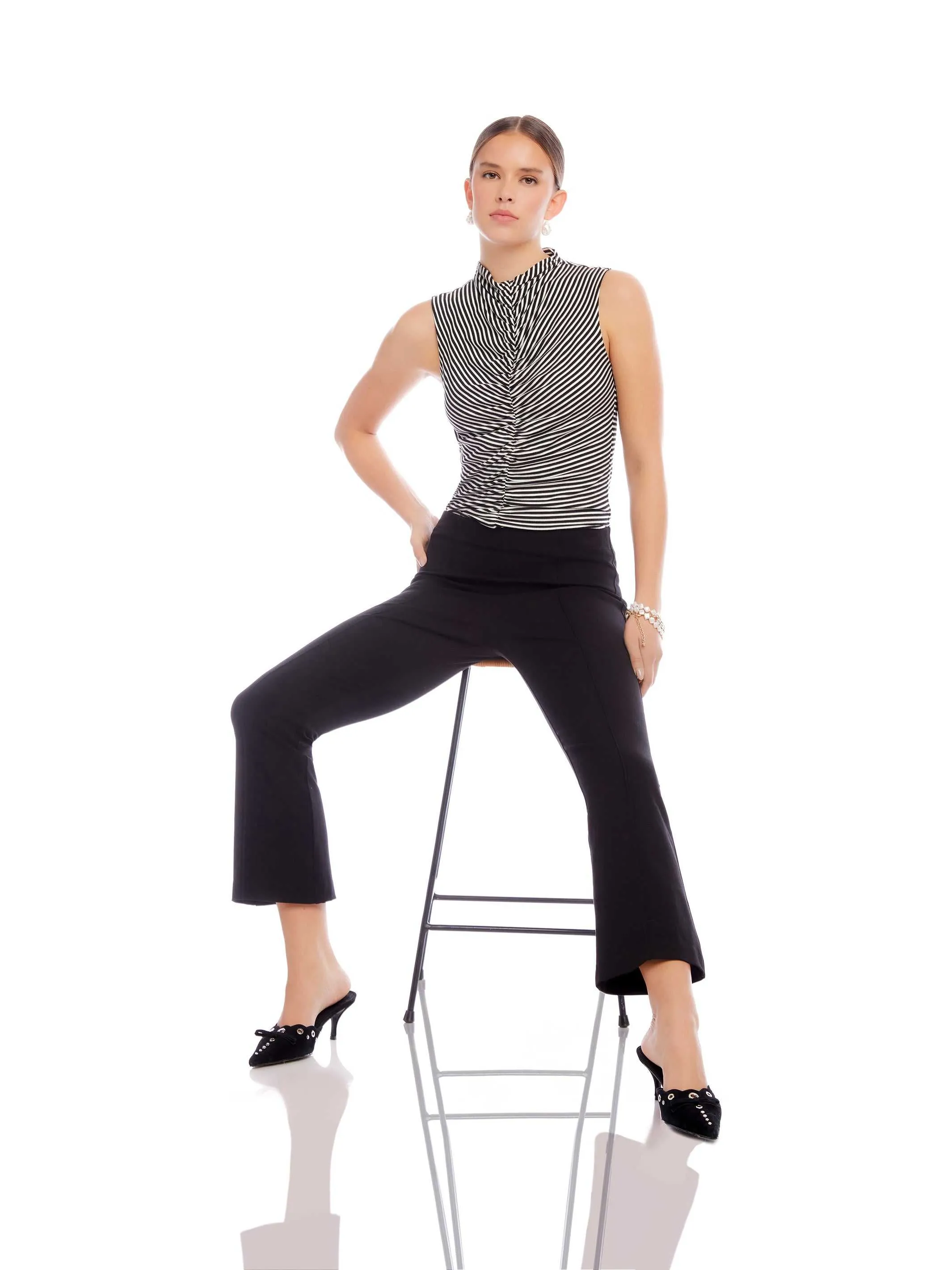 Sigourney Pintuck Pants sold by Fifteen Twenty product image thumbnail 5