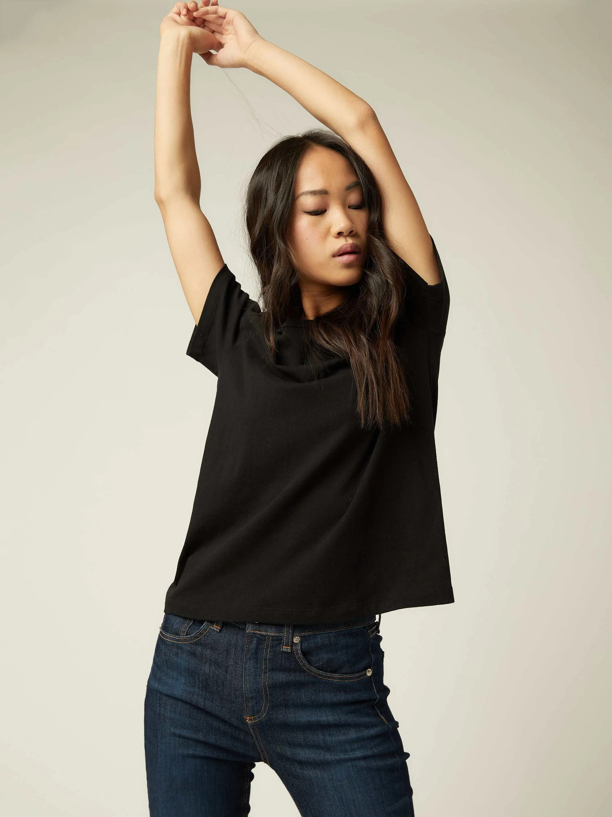 Basic Short Sleeve Tee sold by Fifteen Twenty product image thumbnail 2