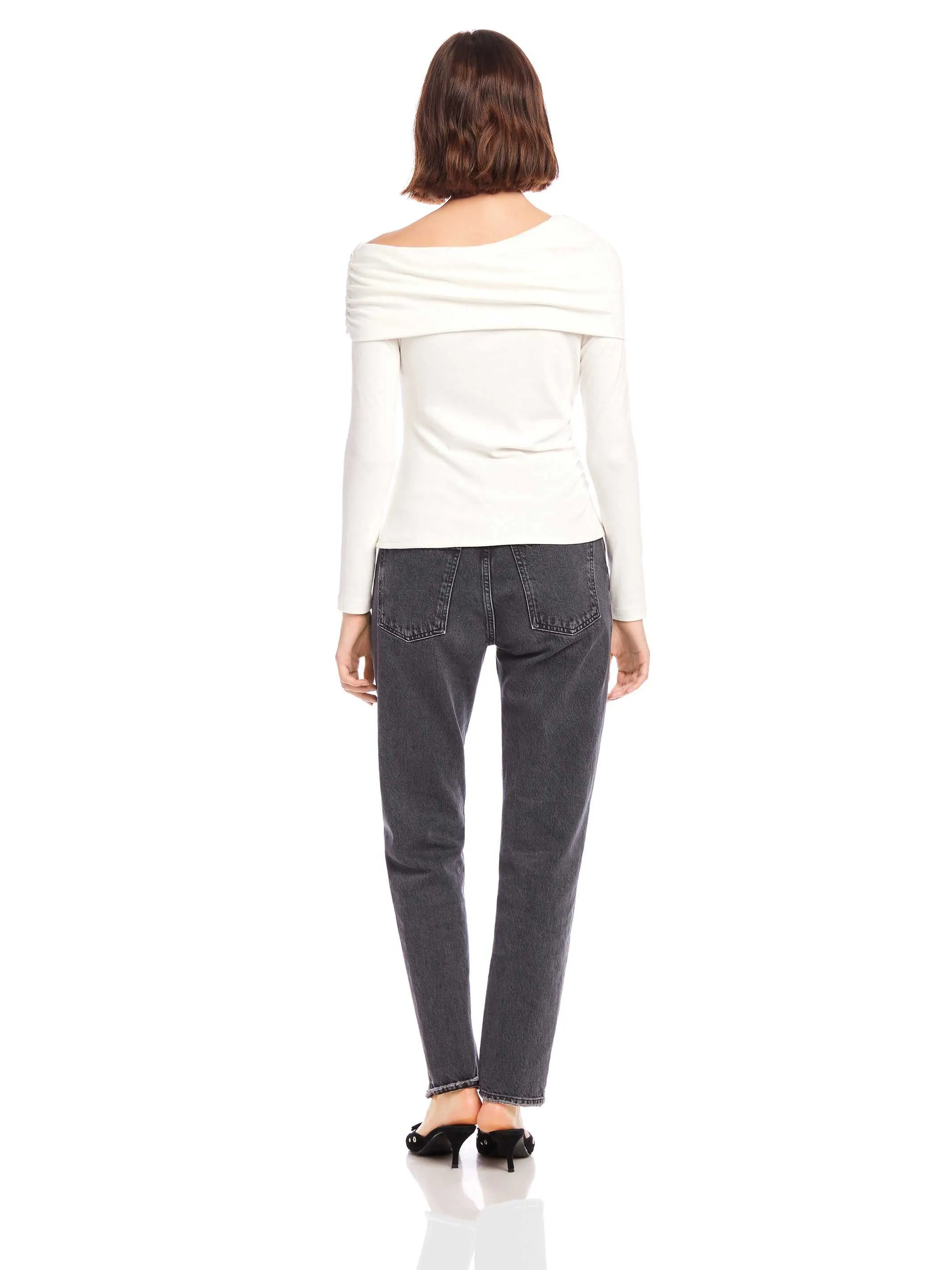 Asymmetric One-Shoulder Top sold by Fifteen Twenty product image thumbnail 5