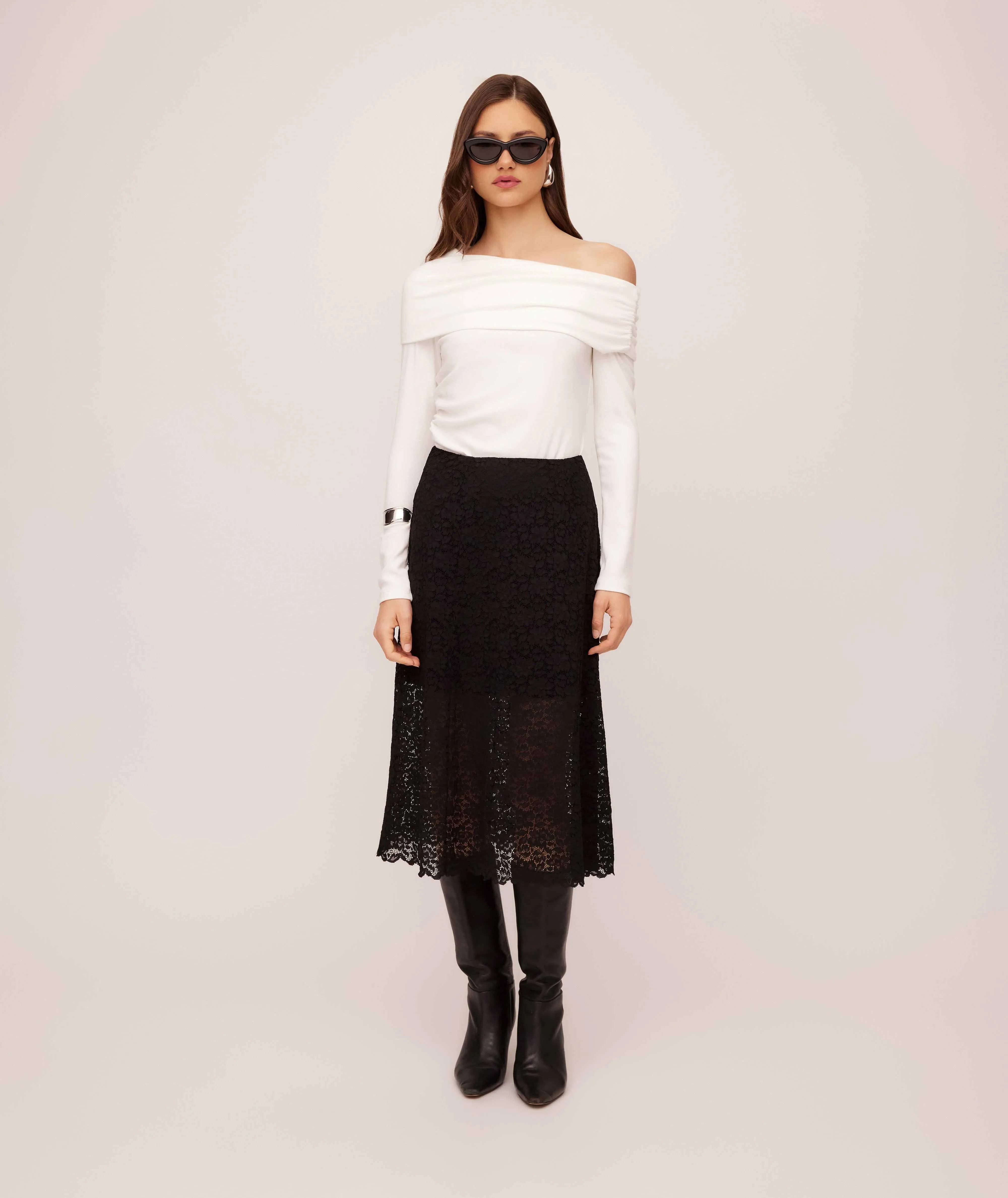 Asymmetric One-Shoulder Top sold by Fifteen Twenty product image thumbnail 2