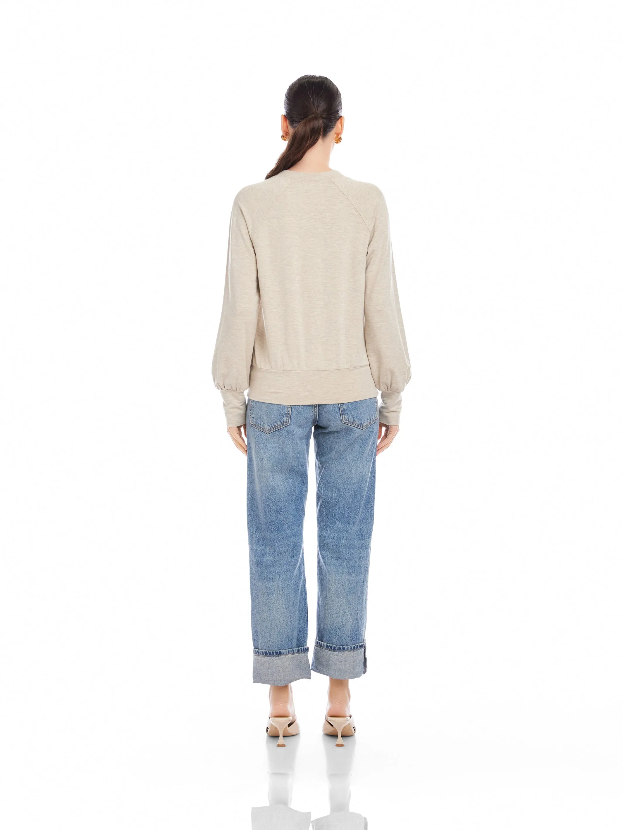 Mara Henley Top sold by Fifteen Twenty product image thumbnail 4