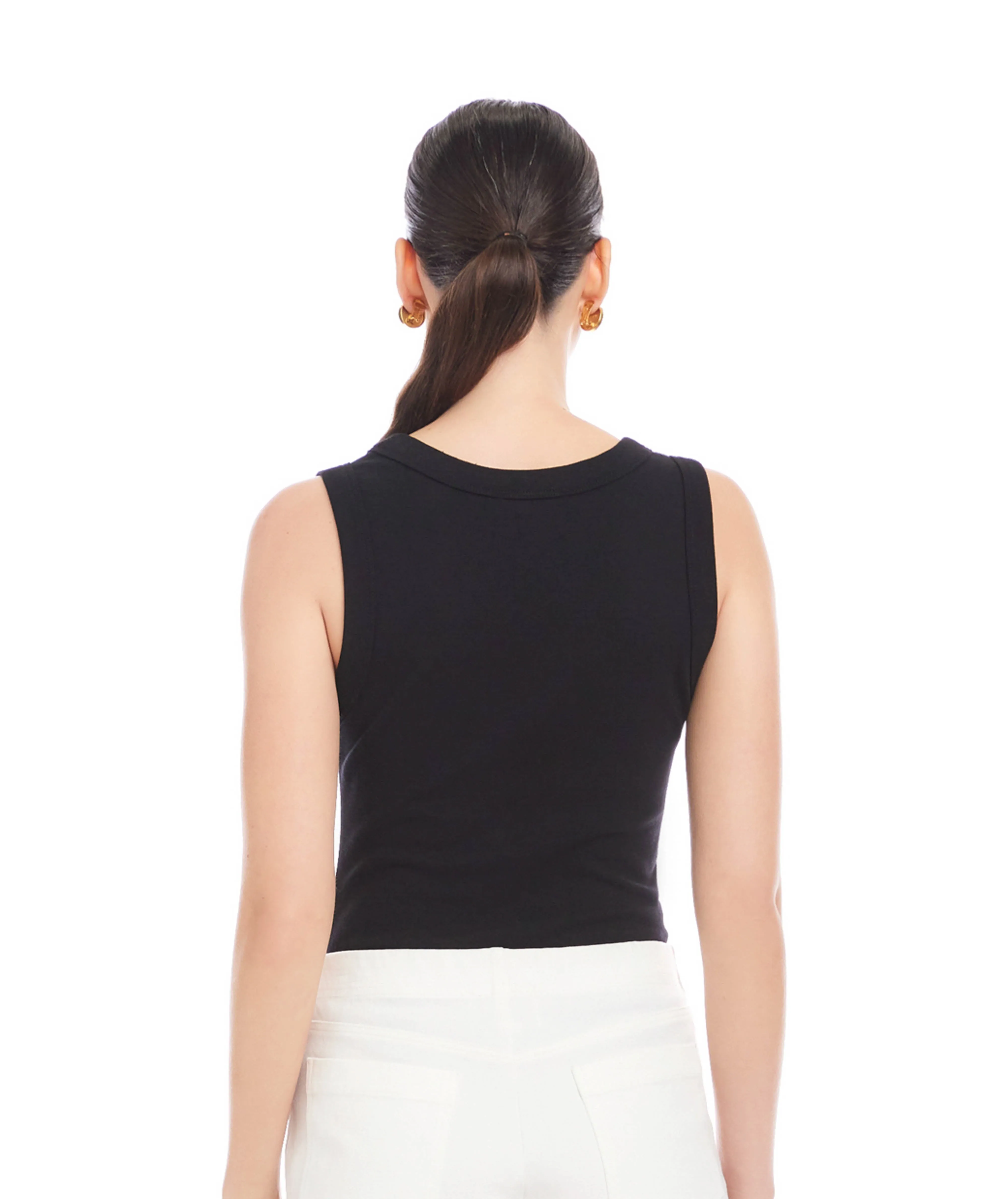 Scoop Neck Tank sold by Fifteen Twenty product image thumbnail 3