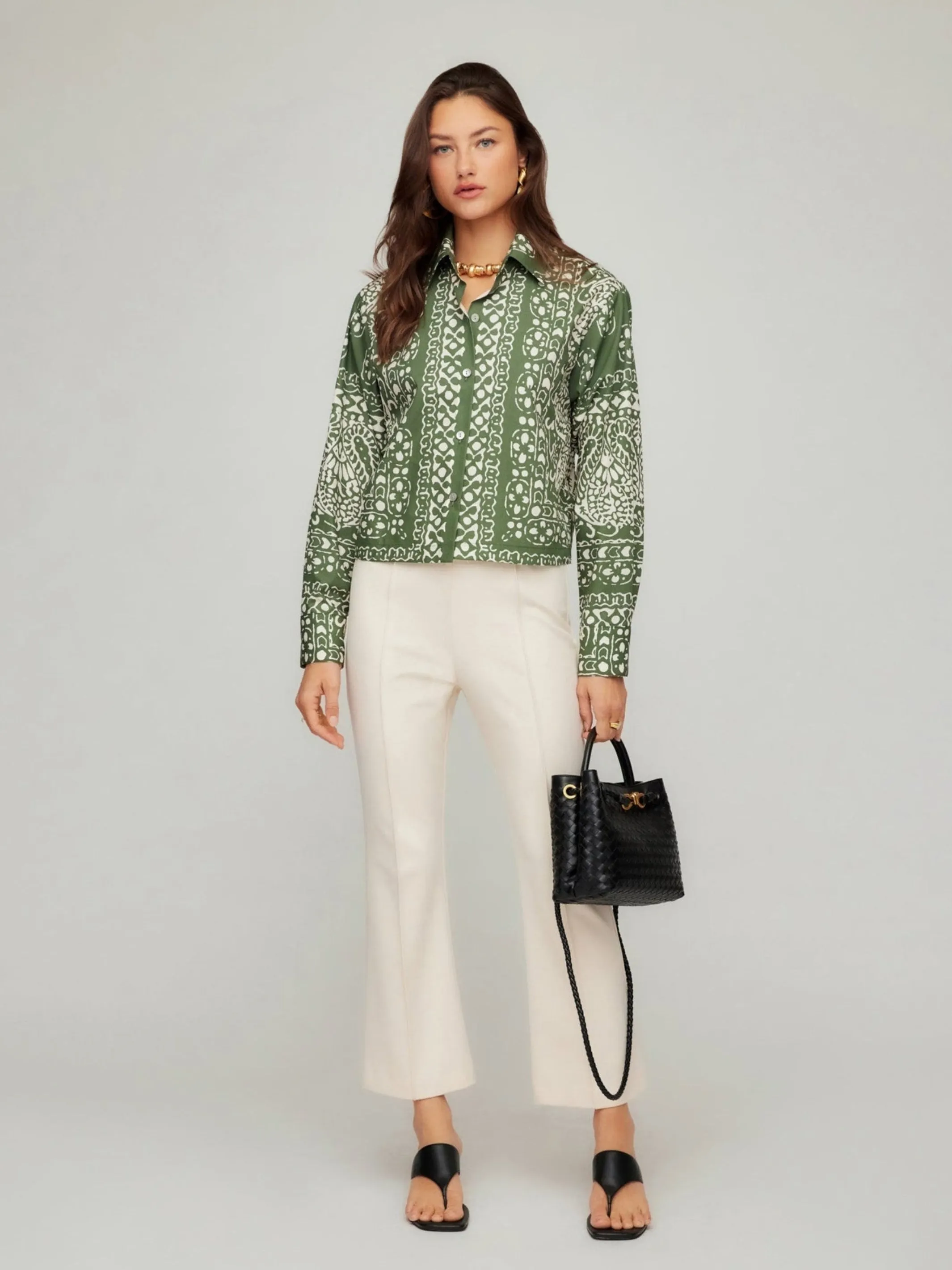 Sigourney Pintuck Pants sold by Fifteen Twenty