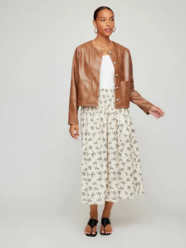 Rhea Smocked Waist Skirt sold by Fifteen Twenty