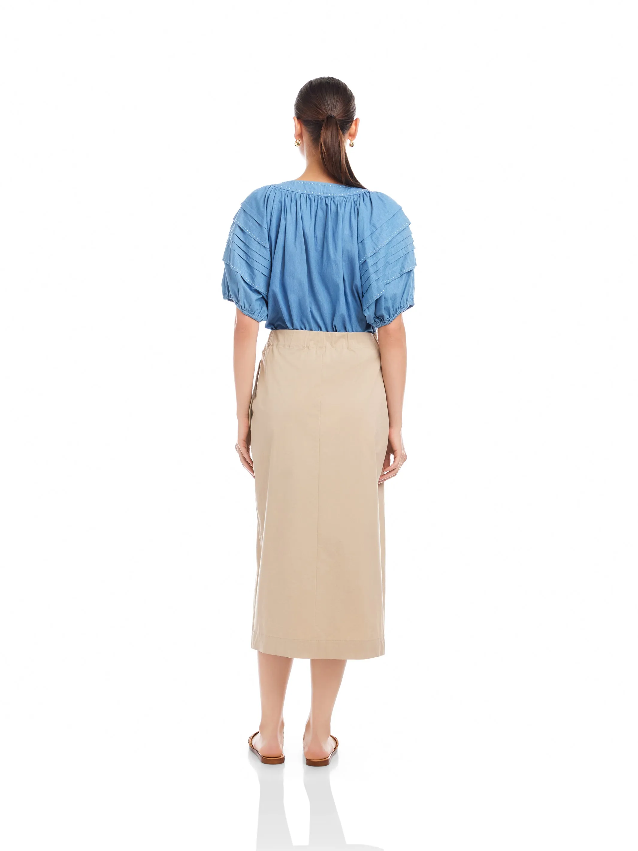 Penelope Wrap Skirt sold by Fifteen Twenty product image thumbnail 4