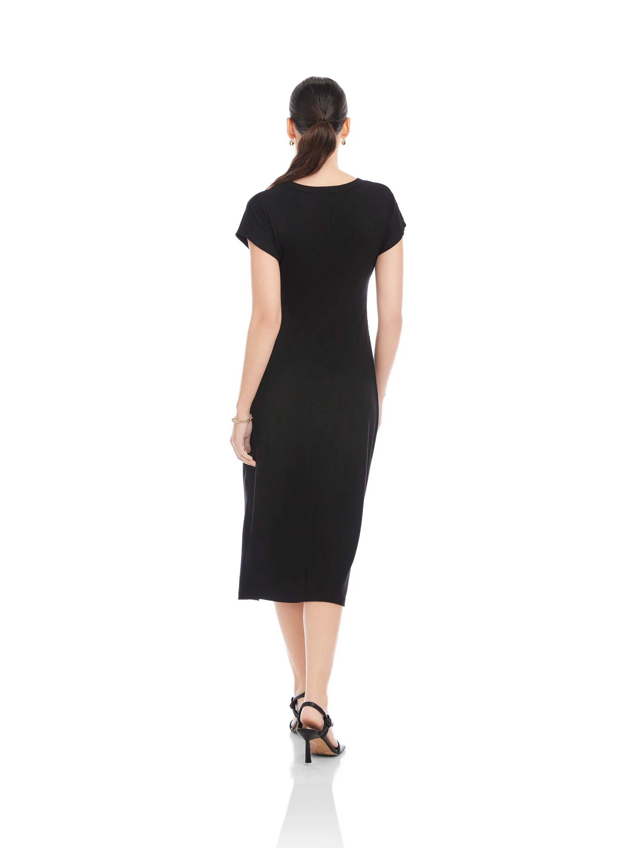 Marisa Side-Knot Midi Dress sold by Fifteen Twenty product image thumbnail 4