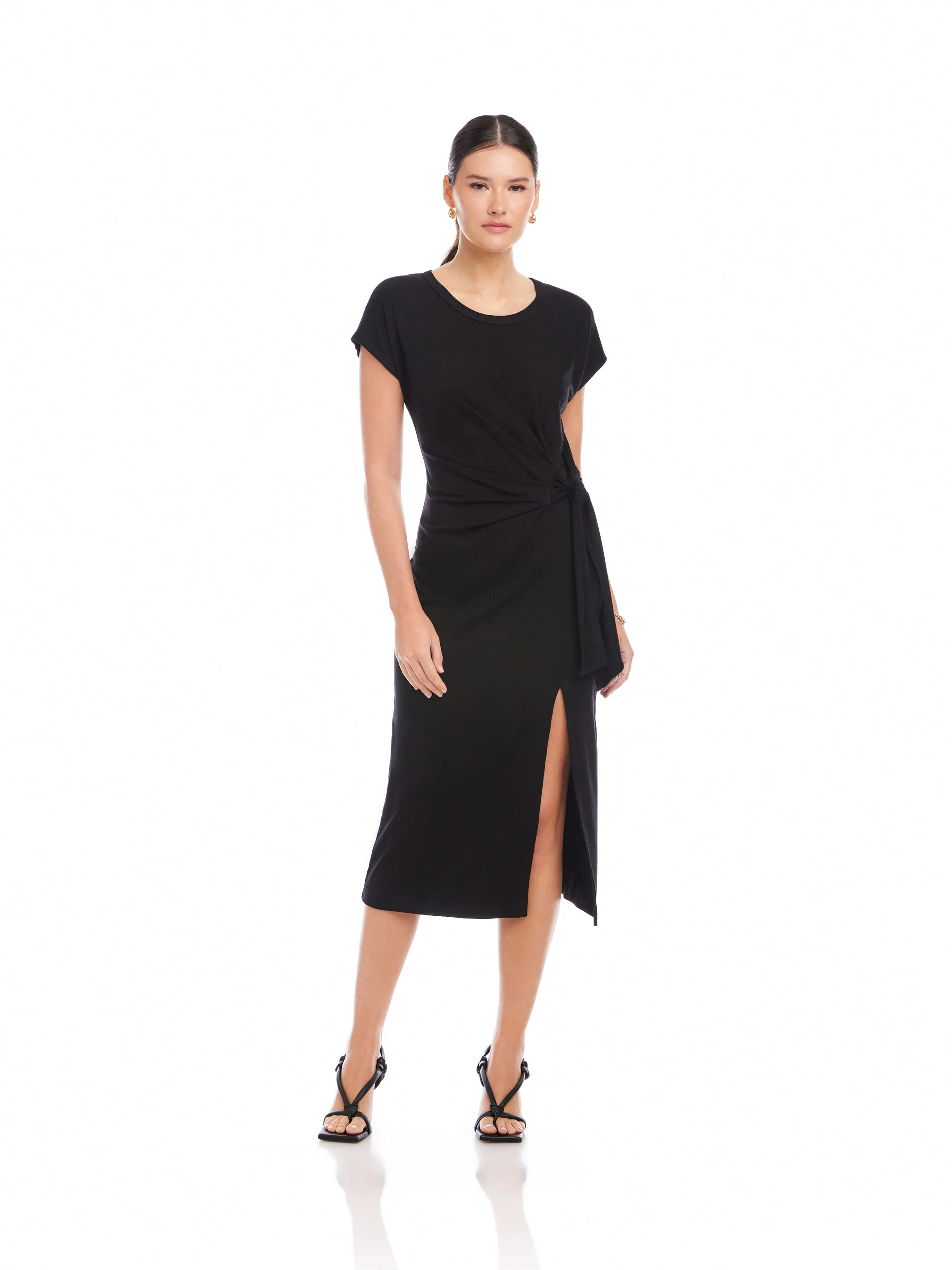 Marisa Side-Knot Midi Dress sold by Fifteen Twenty product image thumbnail 2