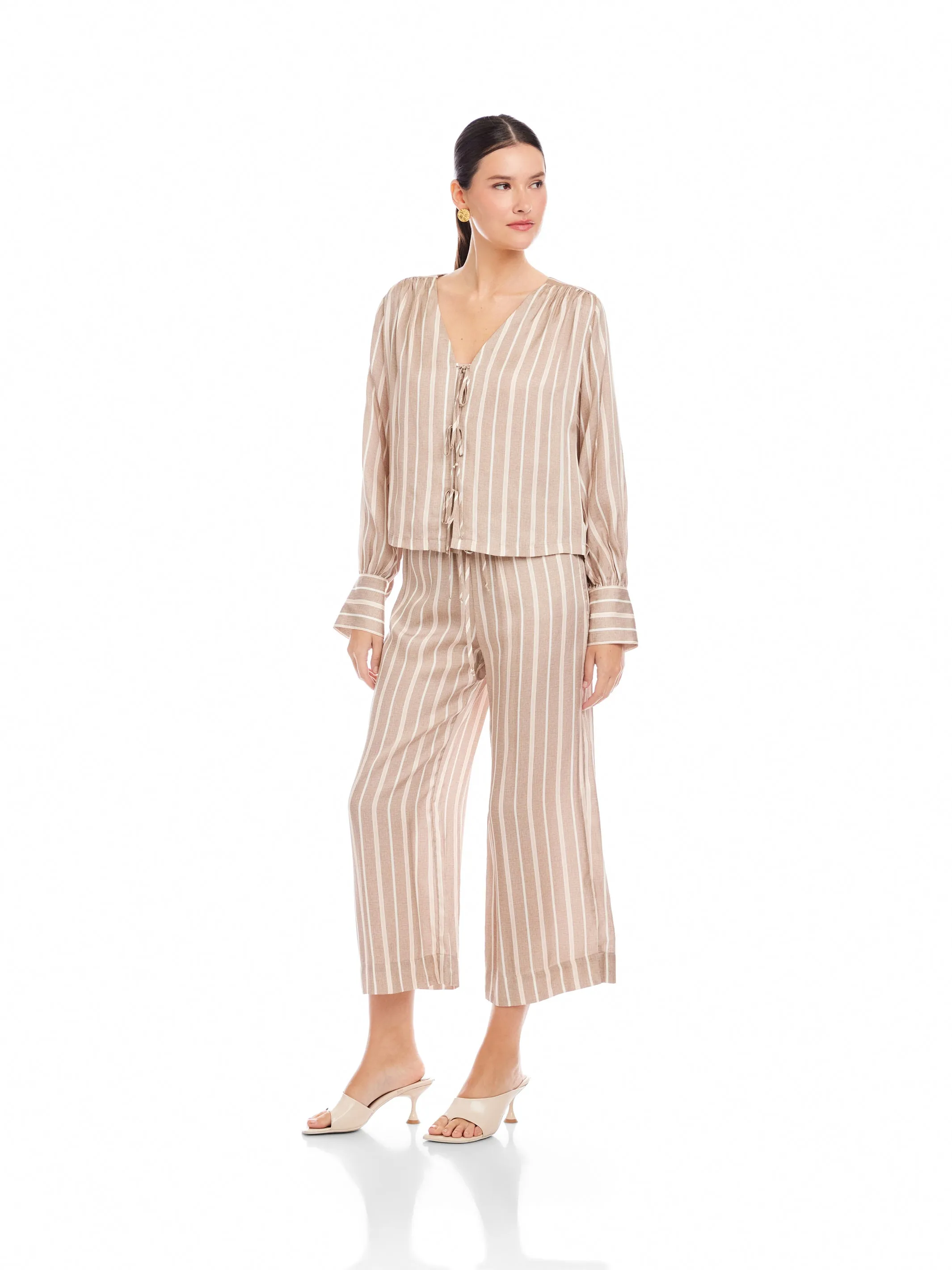 Kayla Bow Detail Blouse sold by Fifteen Twenty product image thumbnail 3