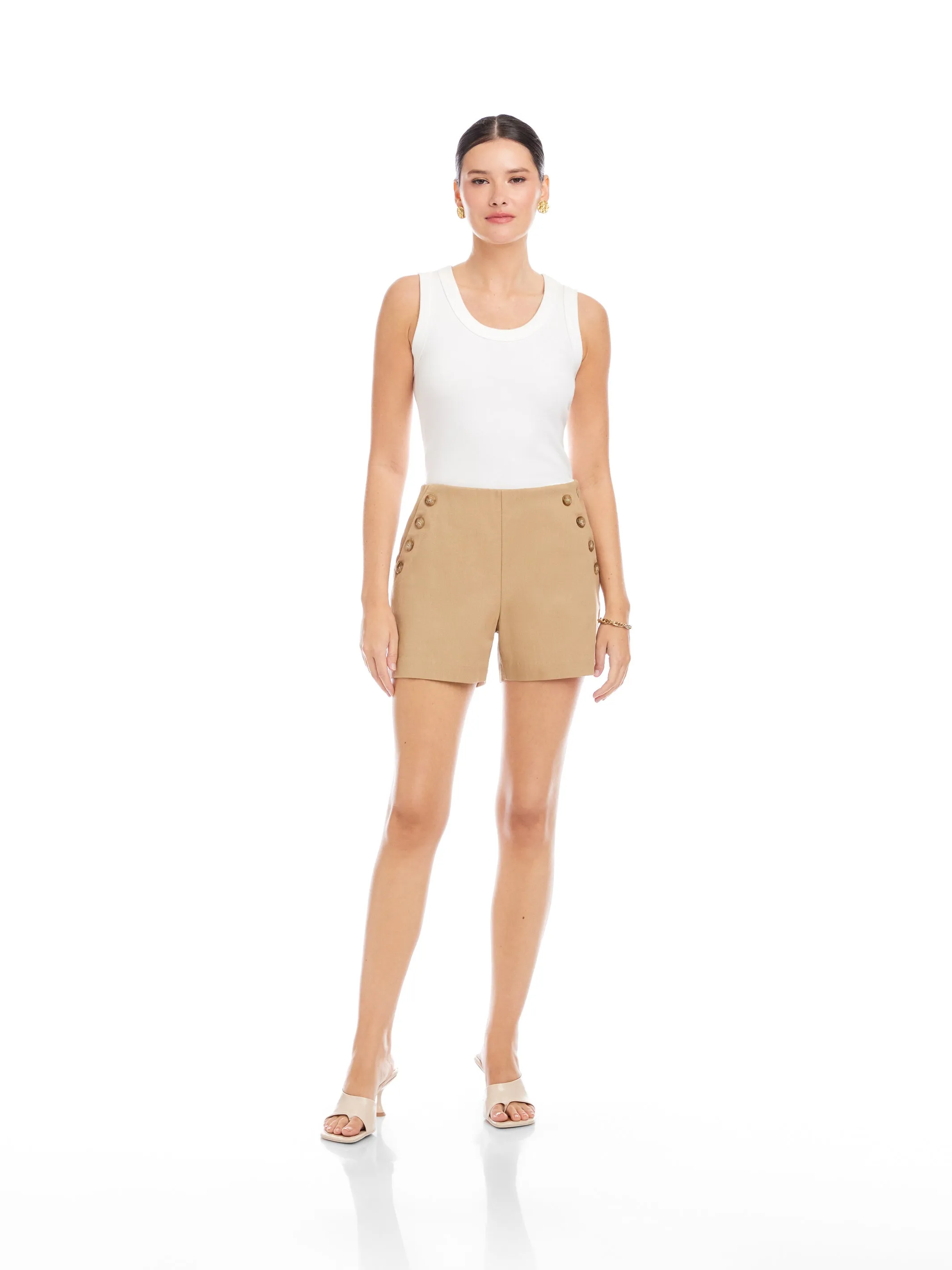 Button Pocket Shorts sold by Fifteen Twenty product image thumbnail 2