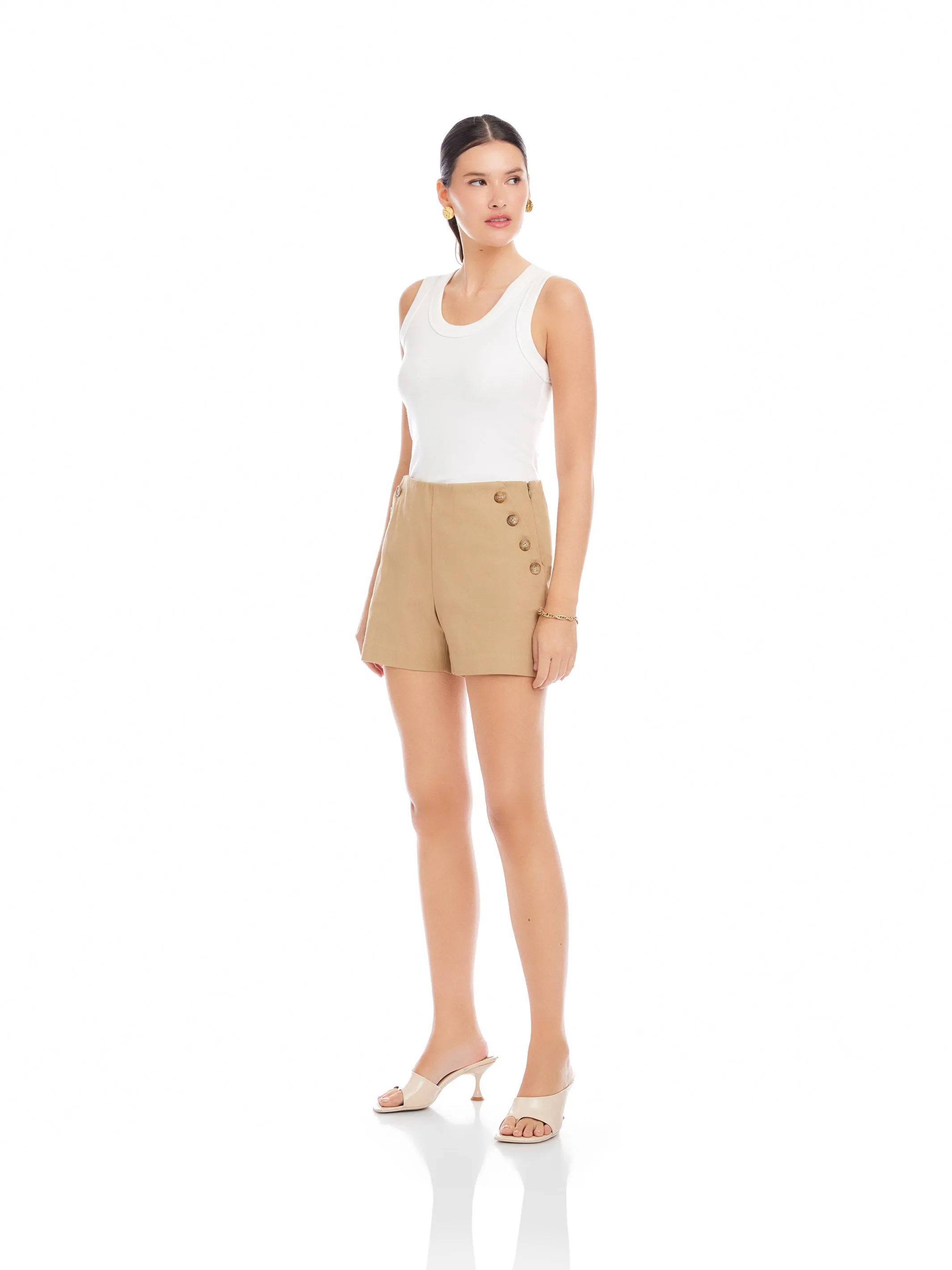 Button Pocket Shorts sold by Fifteen Twenty product image thumbnail 3