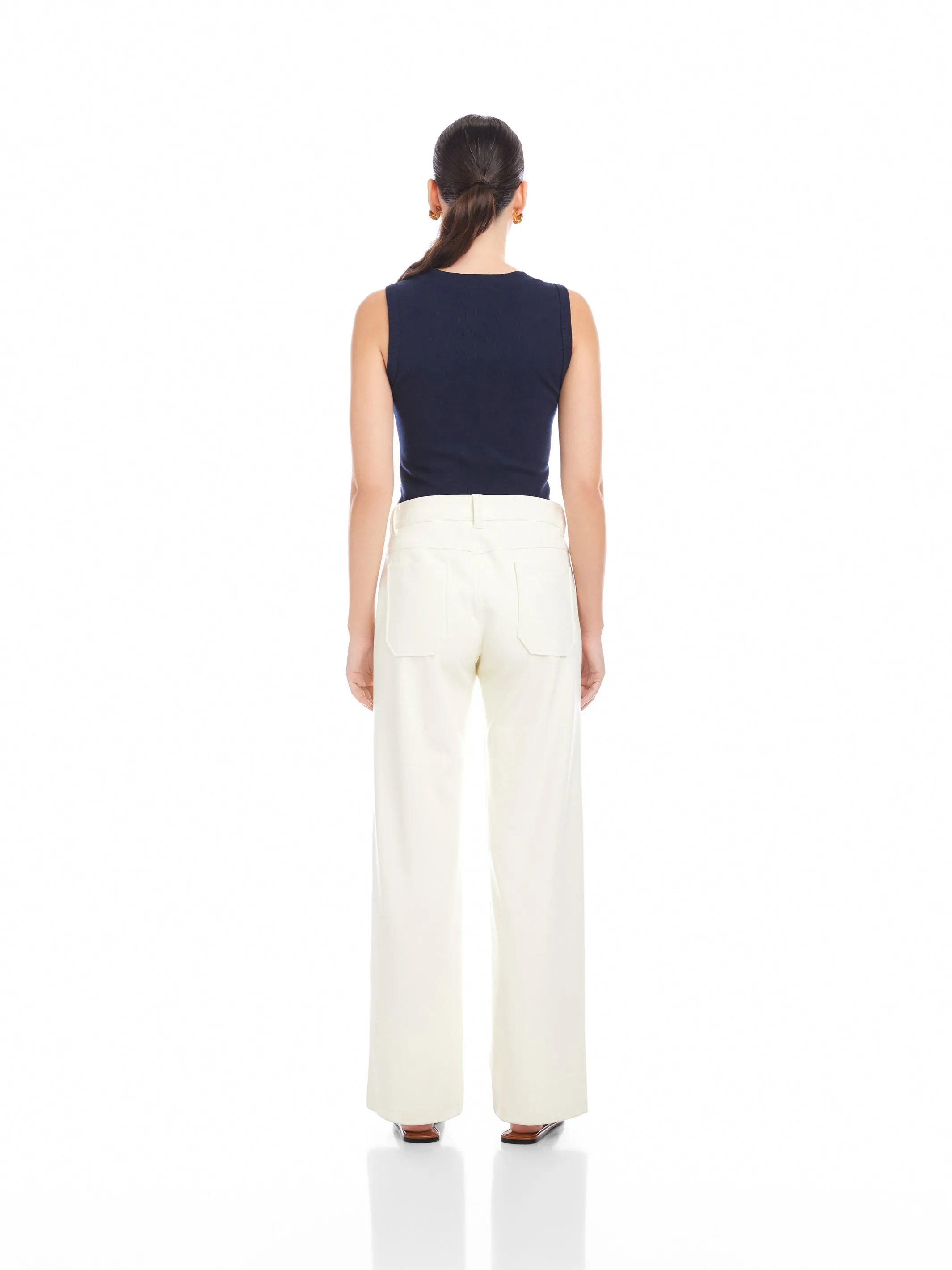 Sophia Faux Leather Wide-Leg Pants sold by Fifteen Twenty product image thumbnail 4
