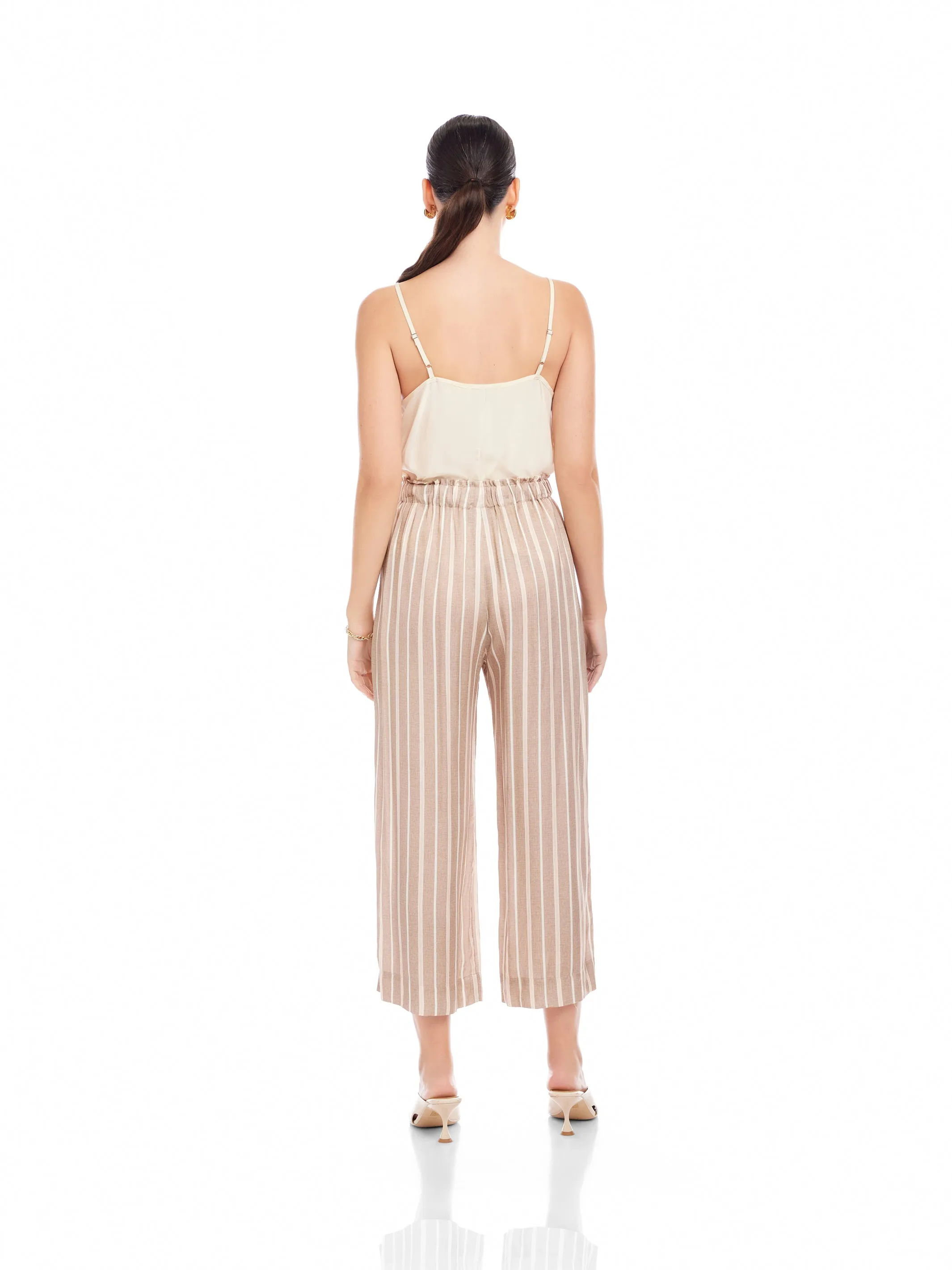Tasha Cropped Drawstring Pants sold by Fifteen Twenty product image thumbnail 4