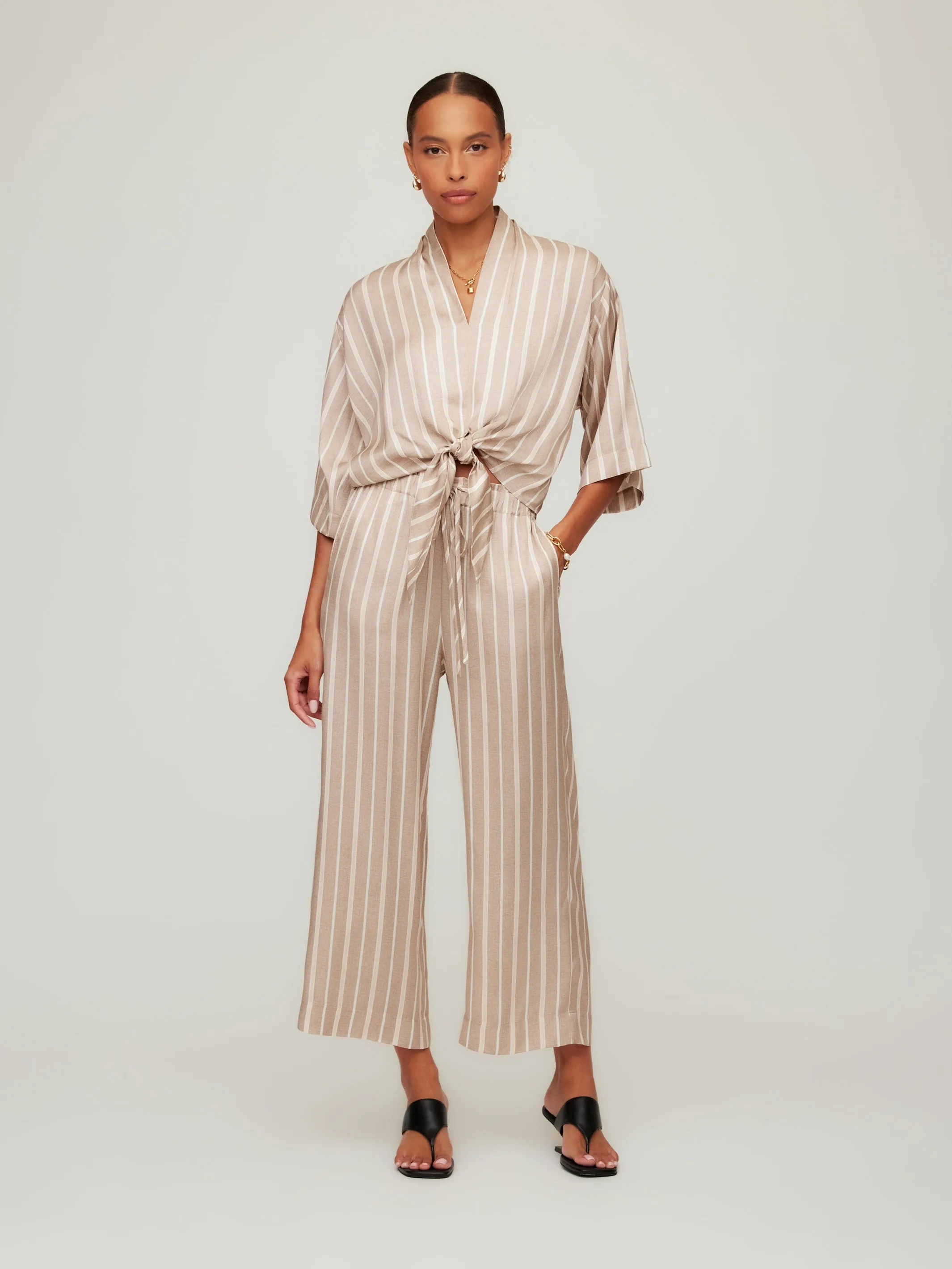 Tasha Cropped Drawstring Pants sold by Fifteen Twenty