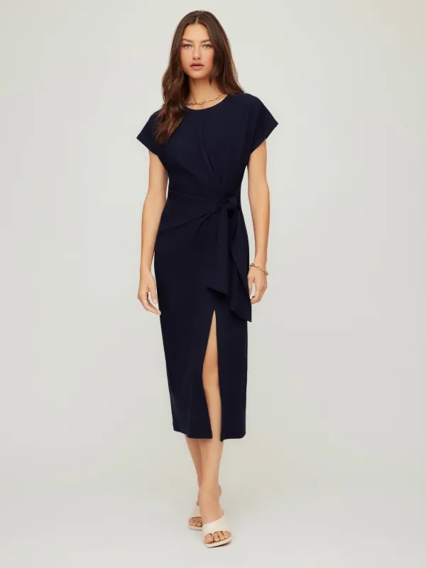 Marissa Side-Knot Midi Dress made by Fifteen Twenty