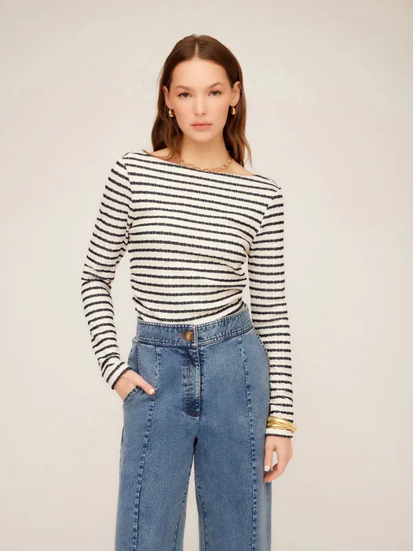 Michele Side Shirred Top made by Fifteen Twenty