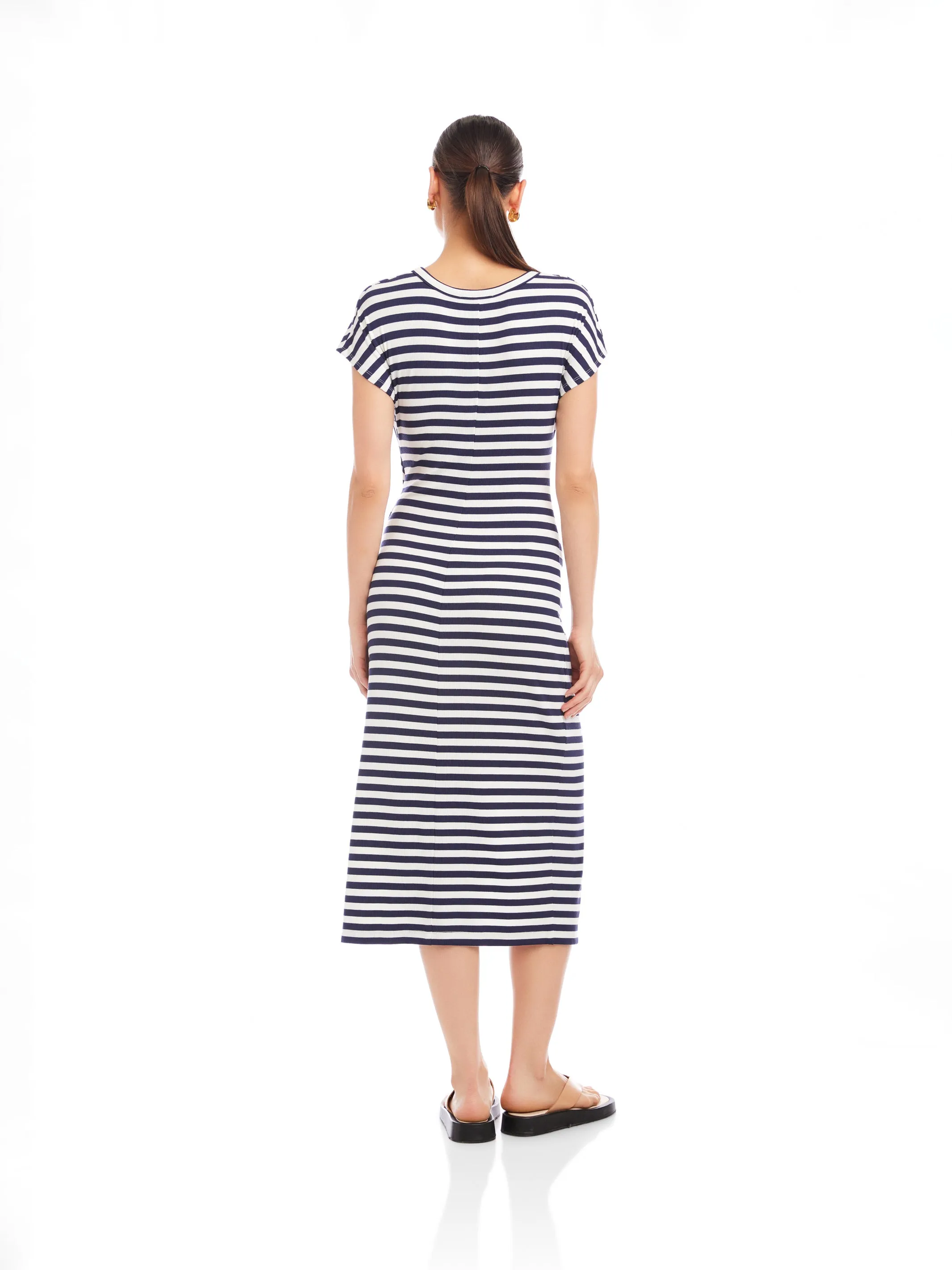 Marissa Side-Knot Midi Dress sold by Fifteen Twenty product image thumbnail 5