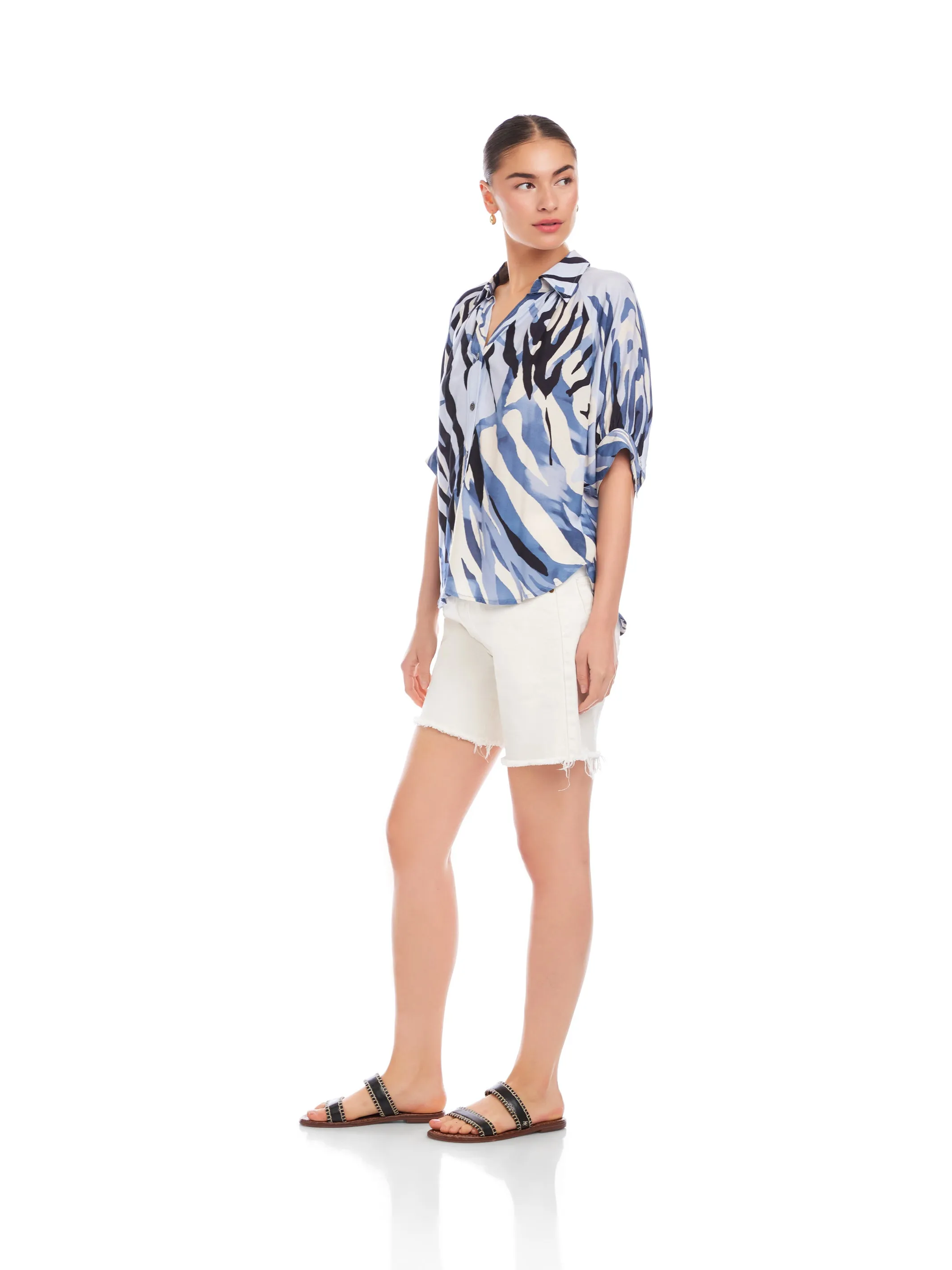 Yvette Blouson Sleeve Top sold by Fifteen Twenty product image thumbnail 4