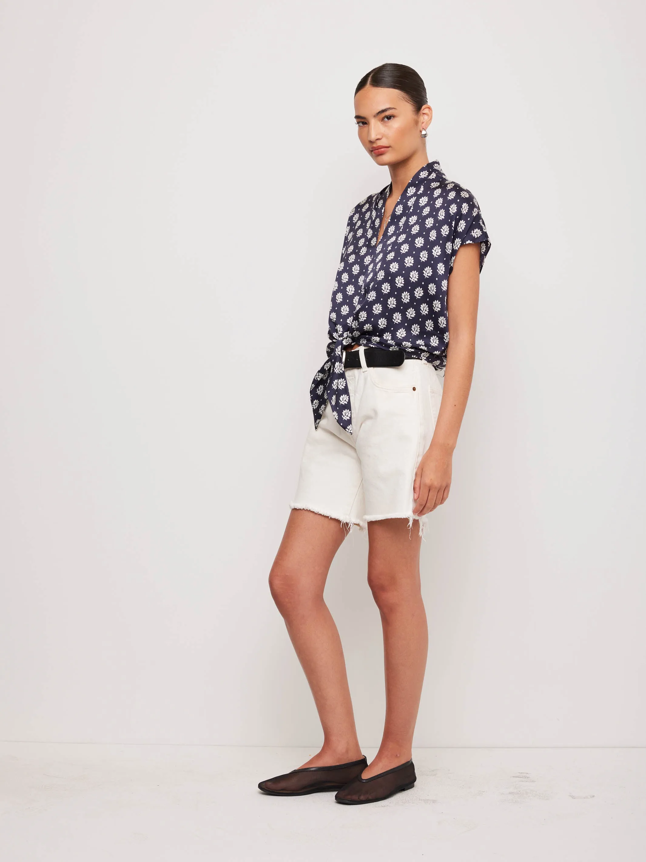 Maria Tie-Front Top sold by Fifteen Twenty product image thumbnail 3