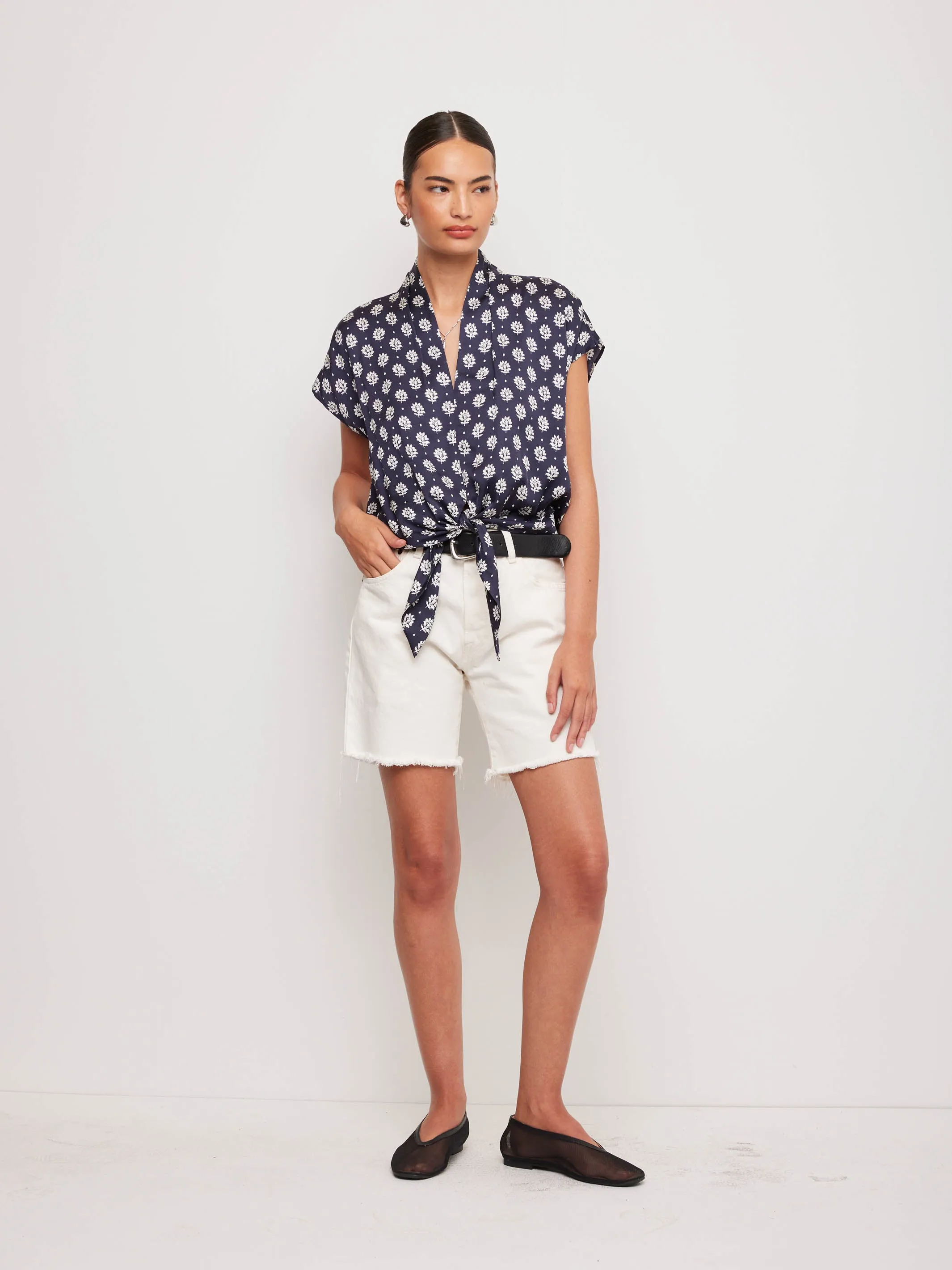 Maria Tie-Front Top sold by Fifteen Twenty product image thumbnail 2