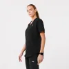 Halle V-Neck Tunic Scrub Top sold by Figs