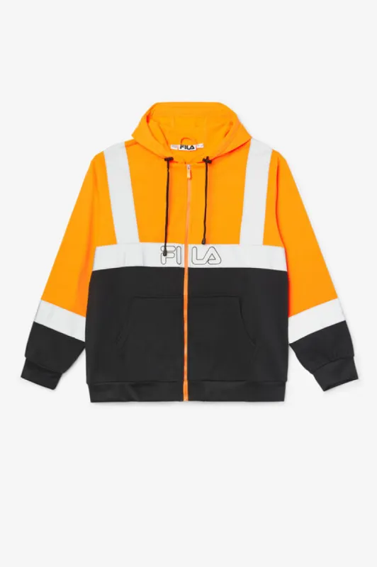 High Visibility Full Zip Work Hoodie sold by Fila