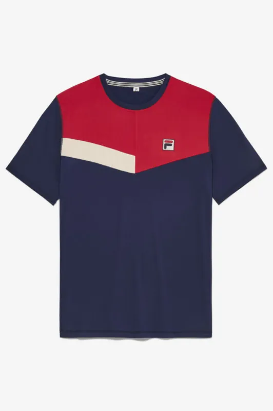 HERITAGE SHORT SLEEVE CREW made by Fila
