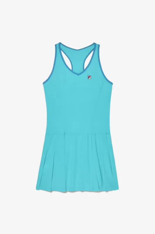 Tie Breaker Pleated Dress sold by Fila